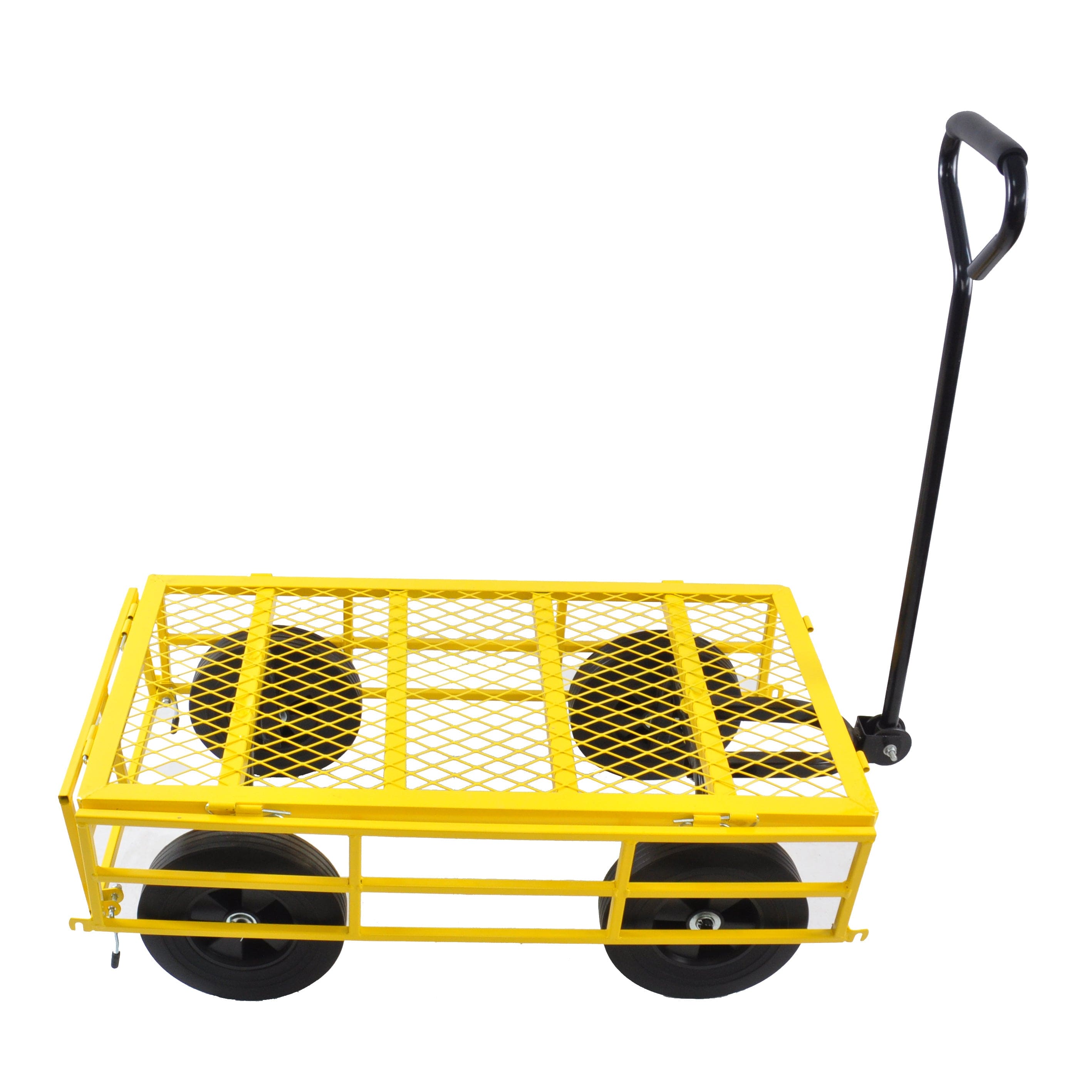 Tools cart Wagon Cart Garden cart trucks make it easier to transport firewood  Yellow