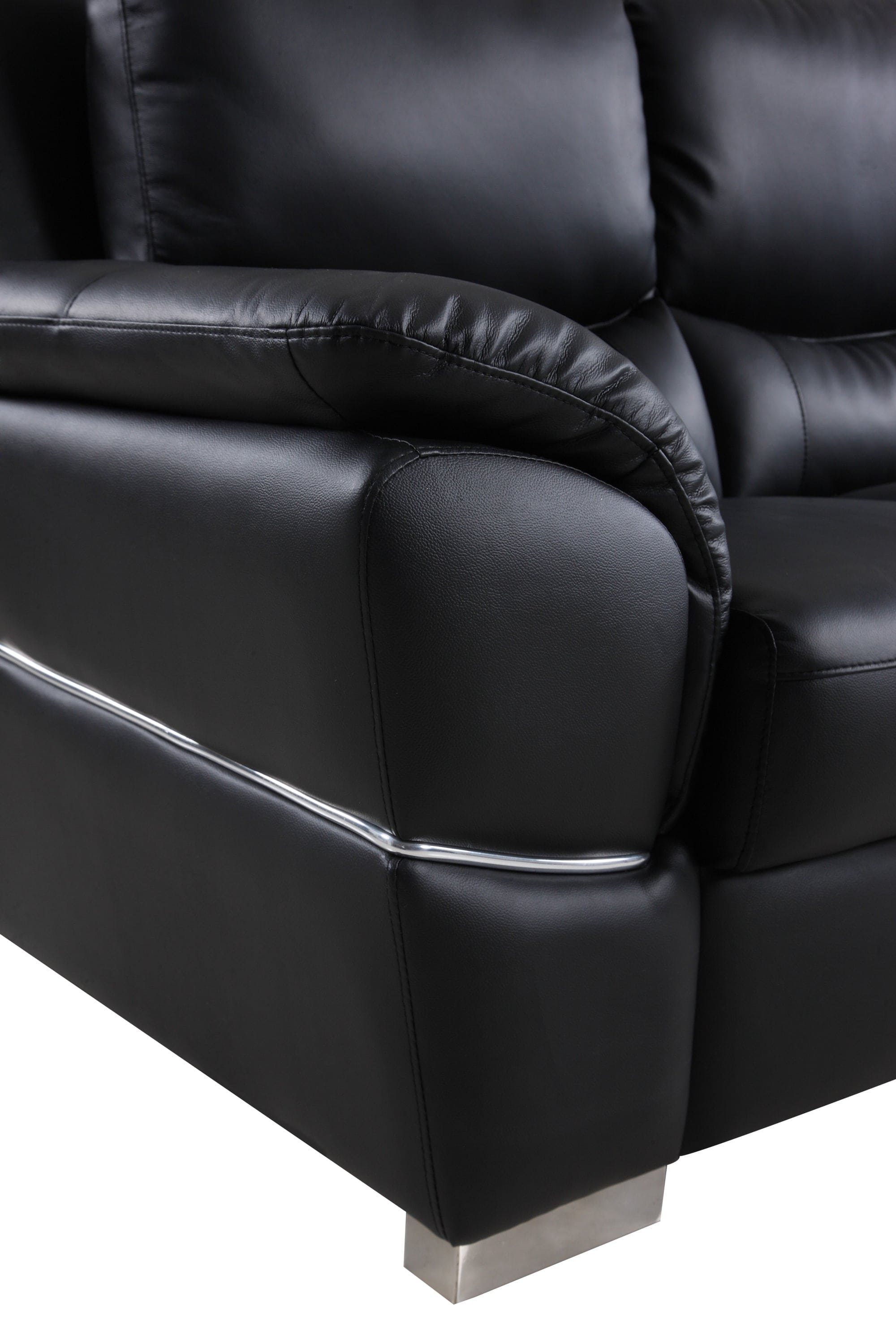 Genuine Leather Loveseat