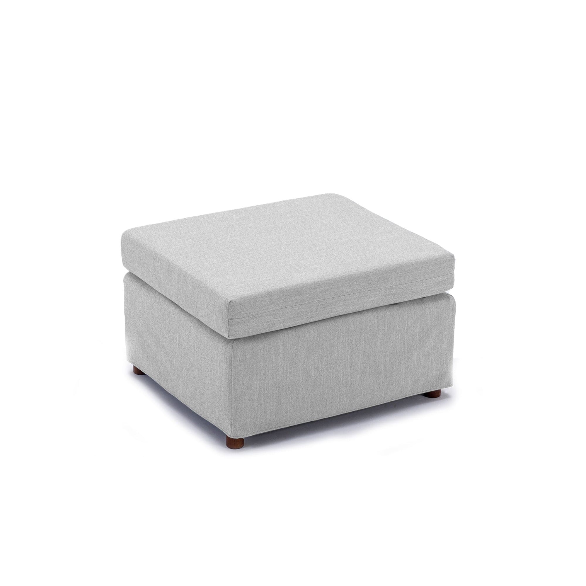 4 Seat Module Sectional Sofa Couch With 1 Ottoman,Seat Cushion and Back Cushion Removable and Washable,Light Grey