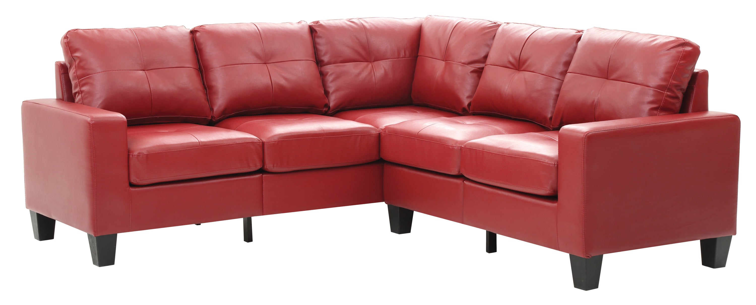 Glory Furniture Newbury G465B-SC Sectional , RED