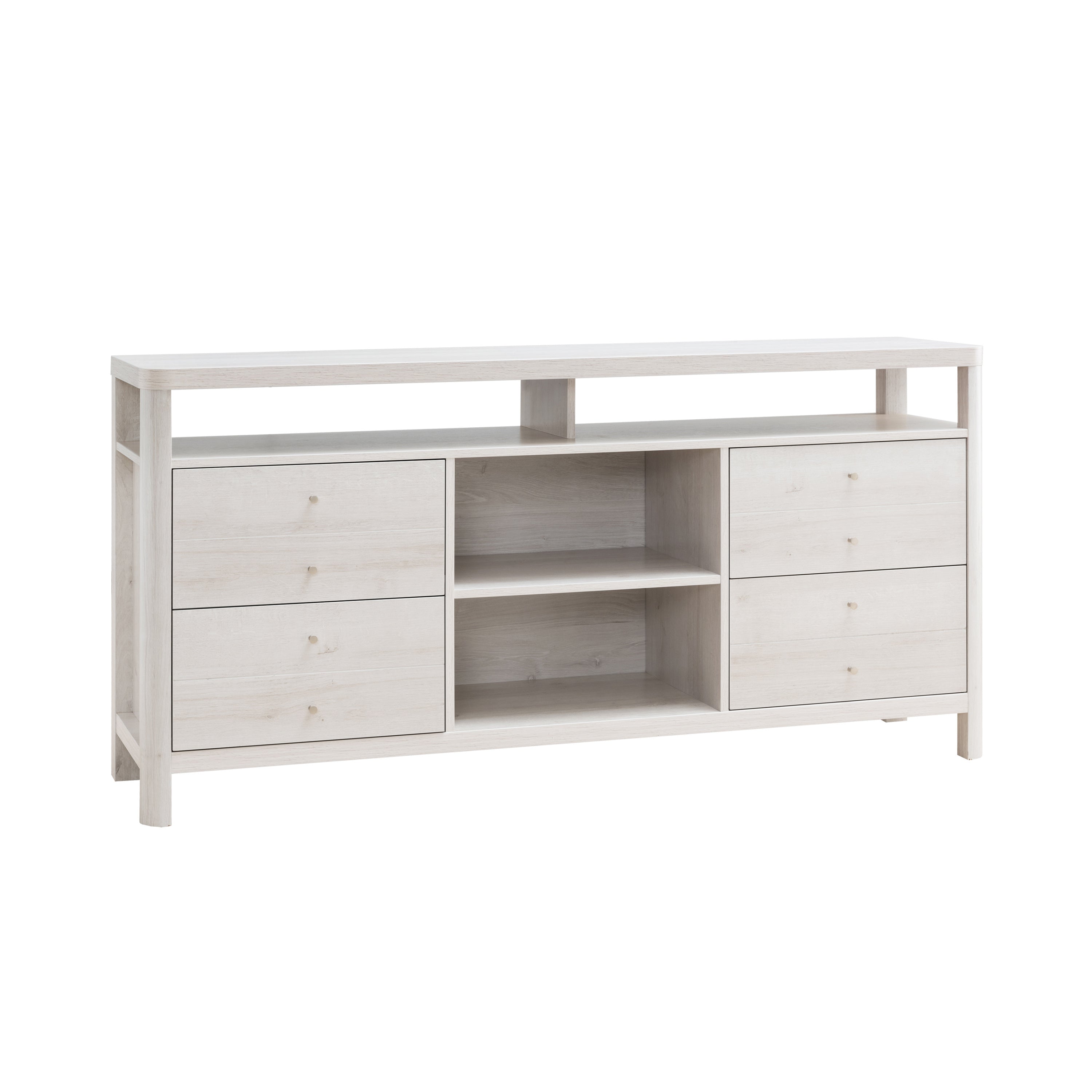 ID USA  212956 TV Stand/Buffet White Oak