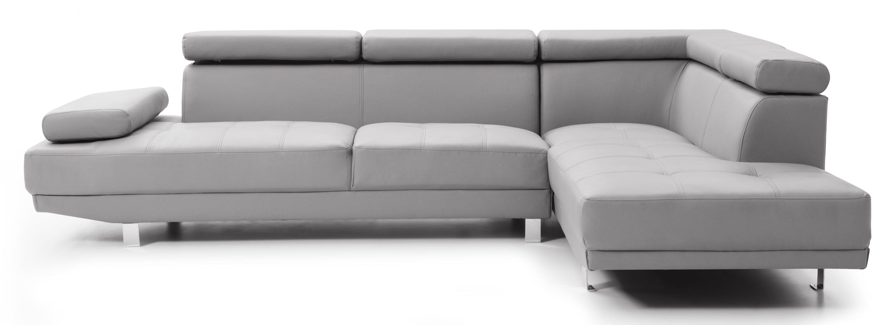 Glory Furniture Riveredge G452-SC Sectional  ( 2 Boxes) , GRAY