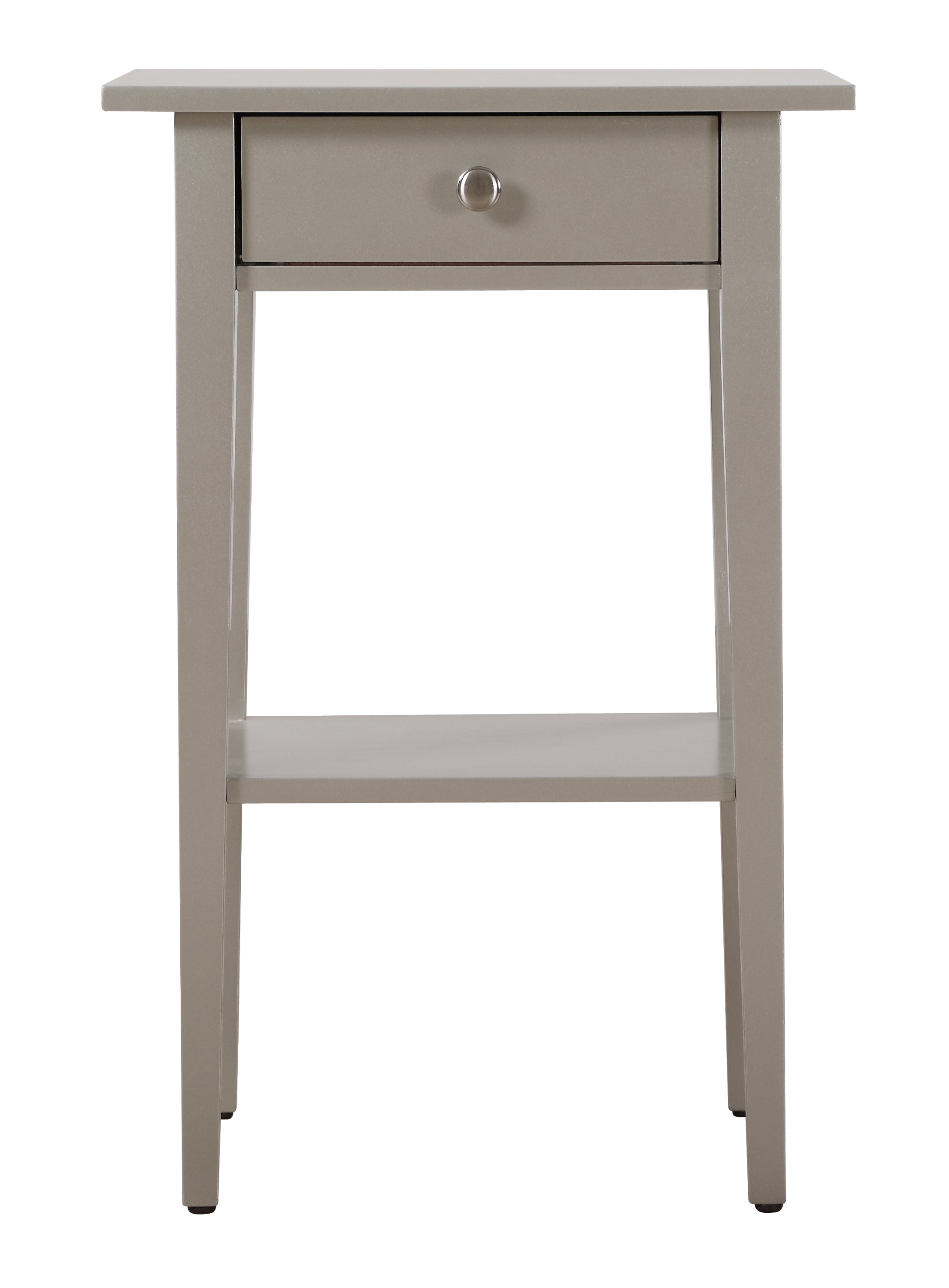 Glory Furniture Dalton G034-N Nightstand , Silver Champagne