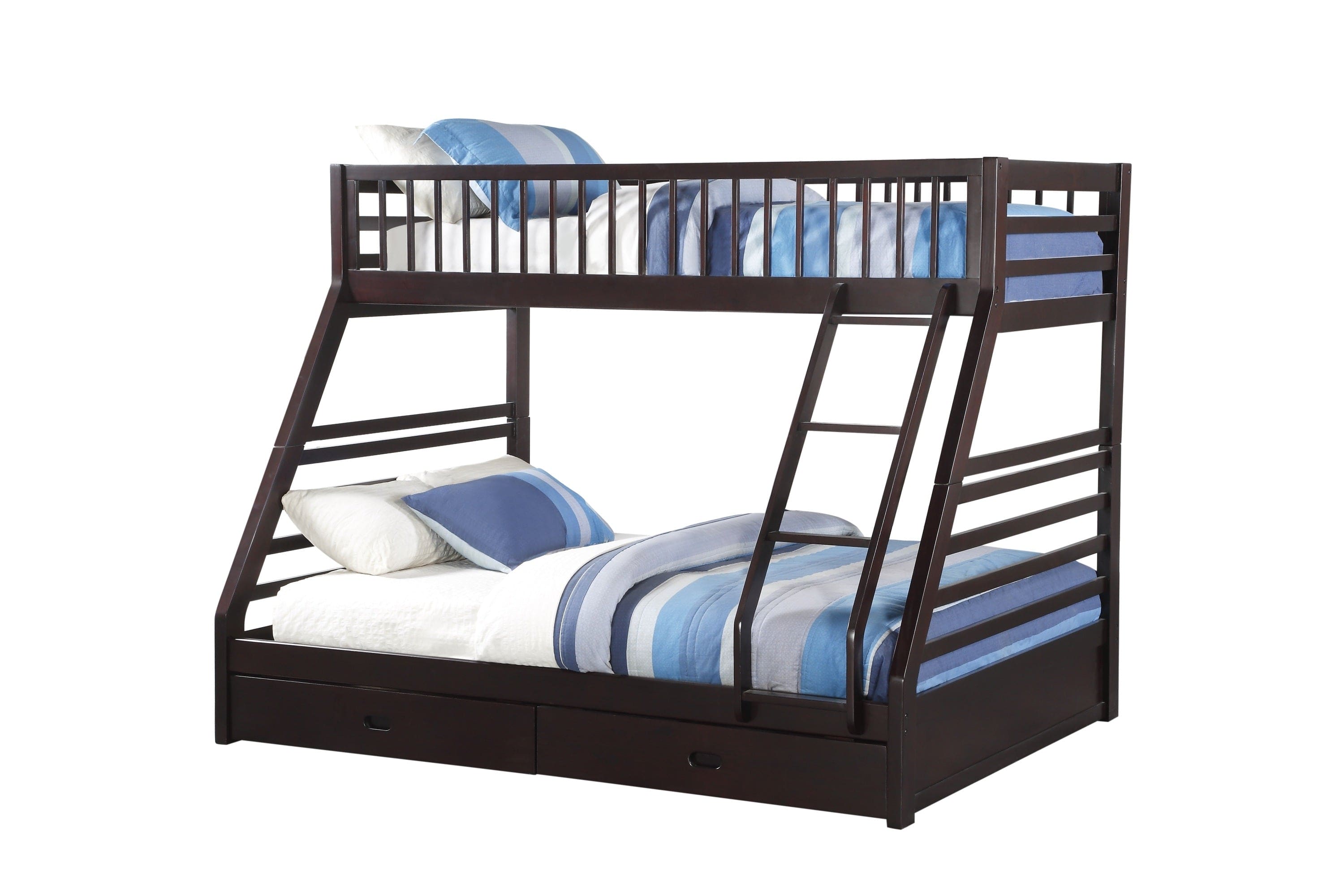 ACME Jason Bunk Bed (Twin XL/Queen) in Espresso 37425