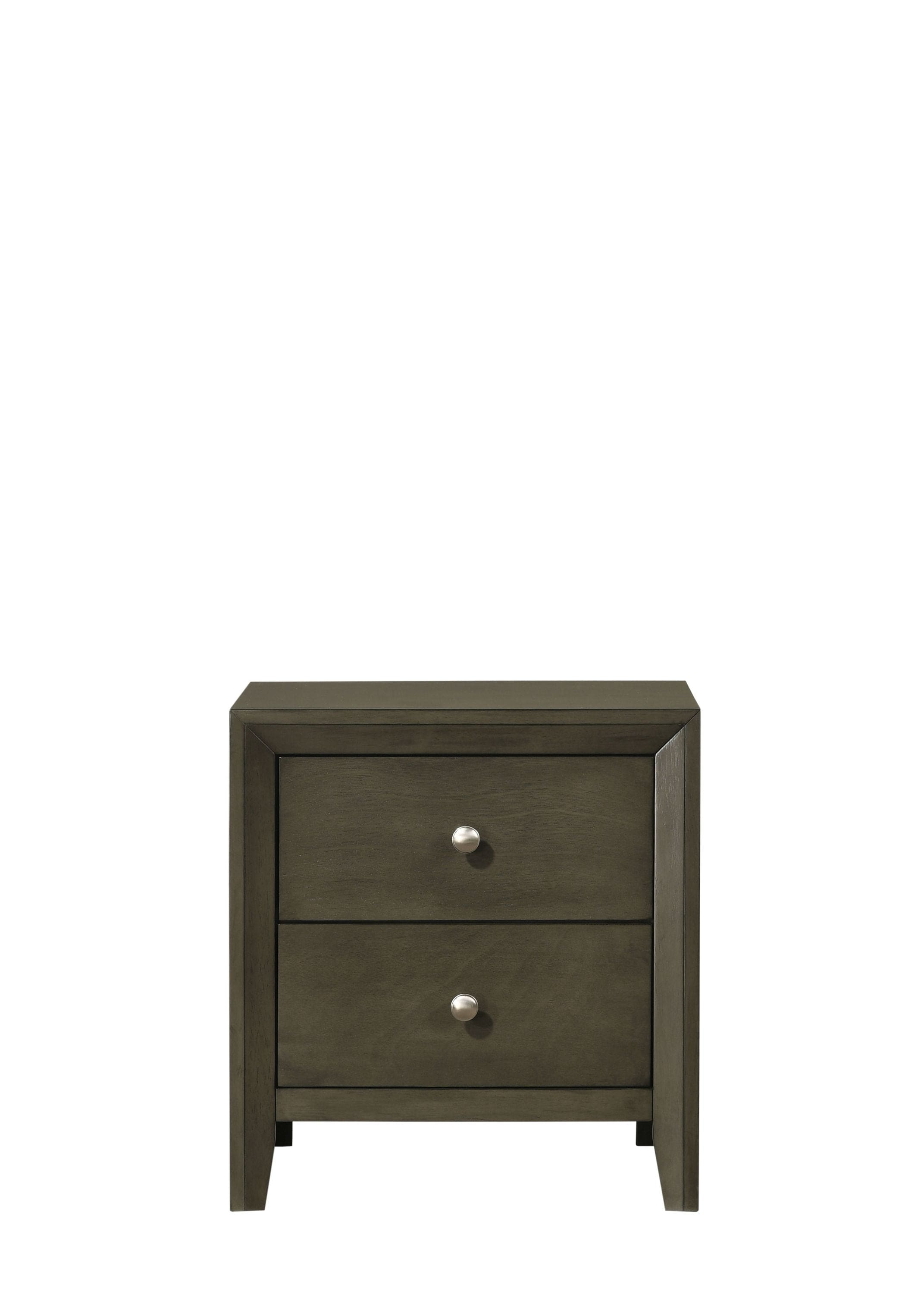 ACME Ilana Nightstand, Gray Finish 28473