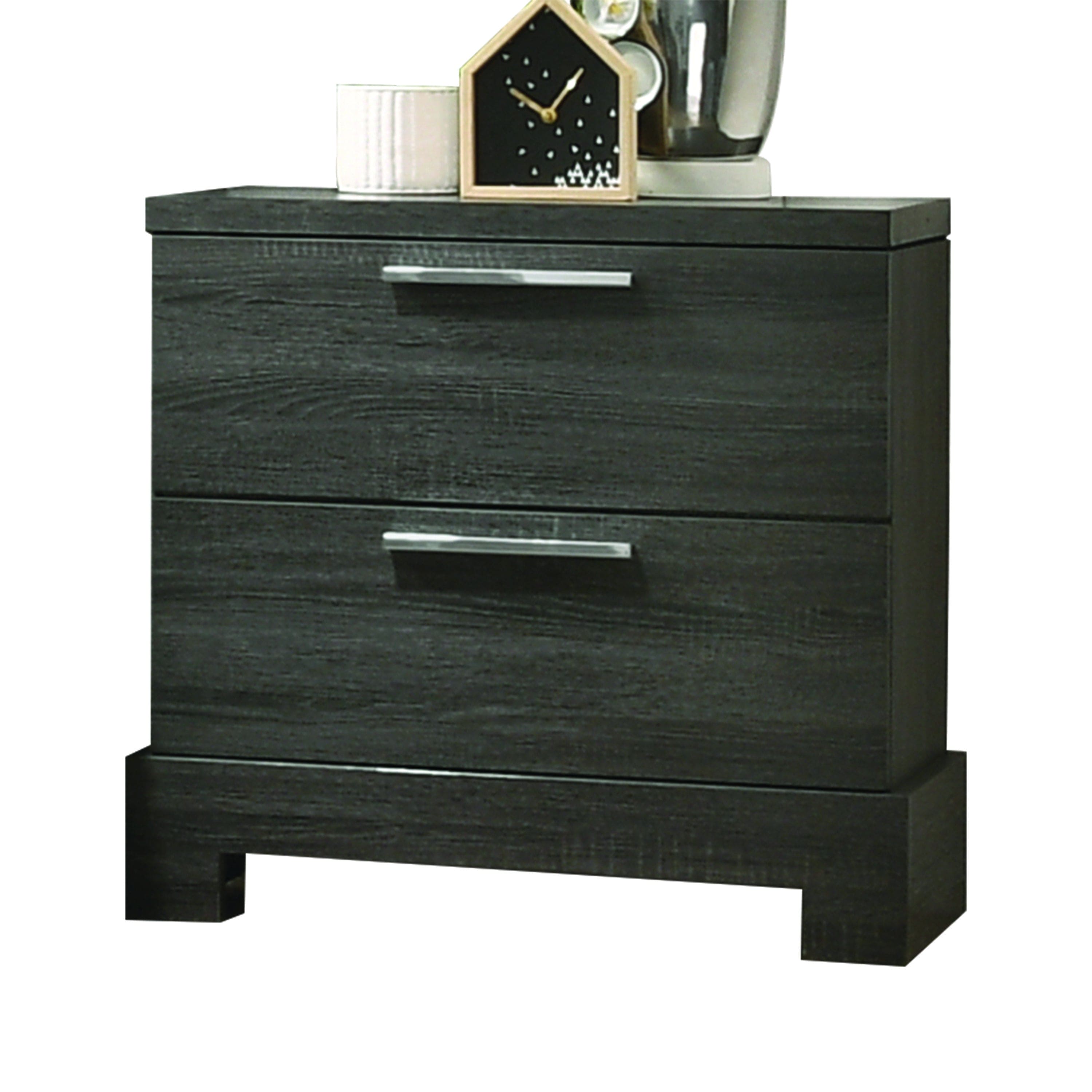 ACME Lantha Nightstand in Gray Oak 22033