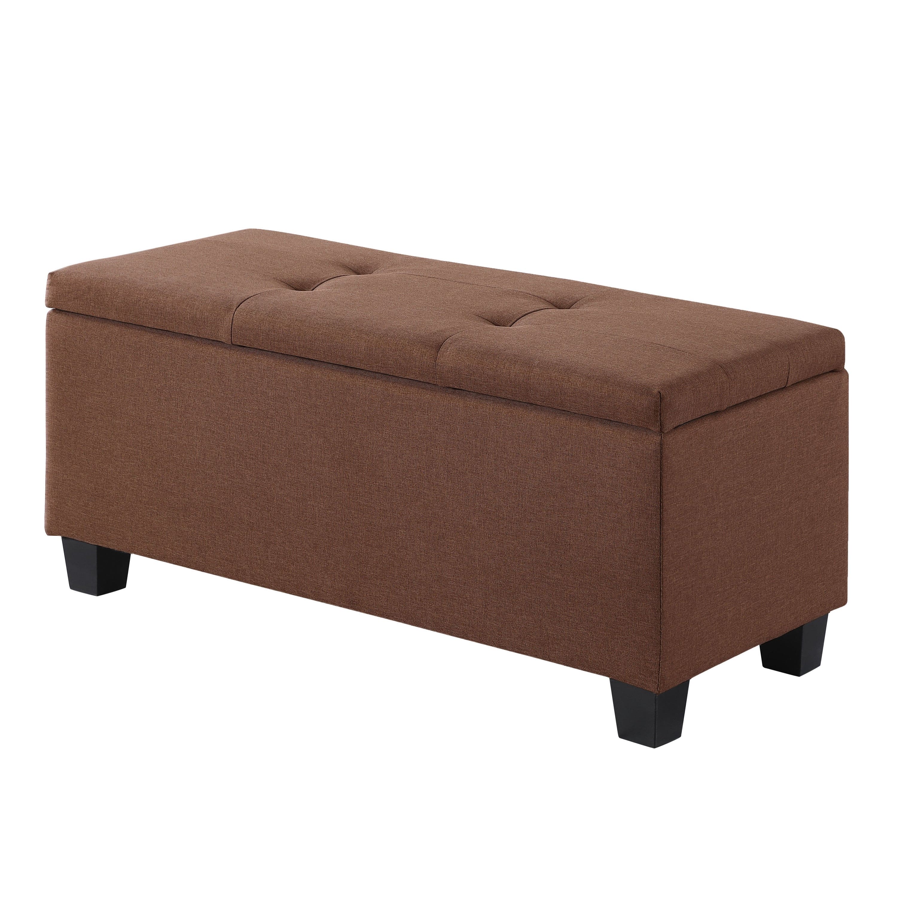 [VIDEO] Large Storage Ottoman Bench Set, 3 in 1 Combination Ottoman, Tufted Ottoman Linen Bench for Living Room, Entryway, Hallway, Bedroom Support 250lbs