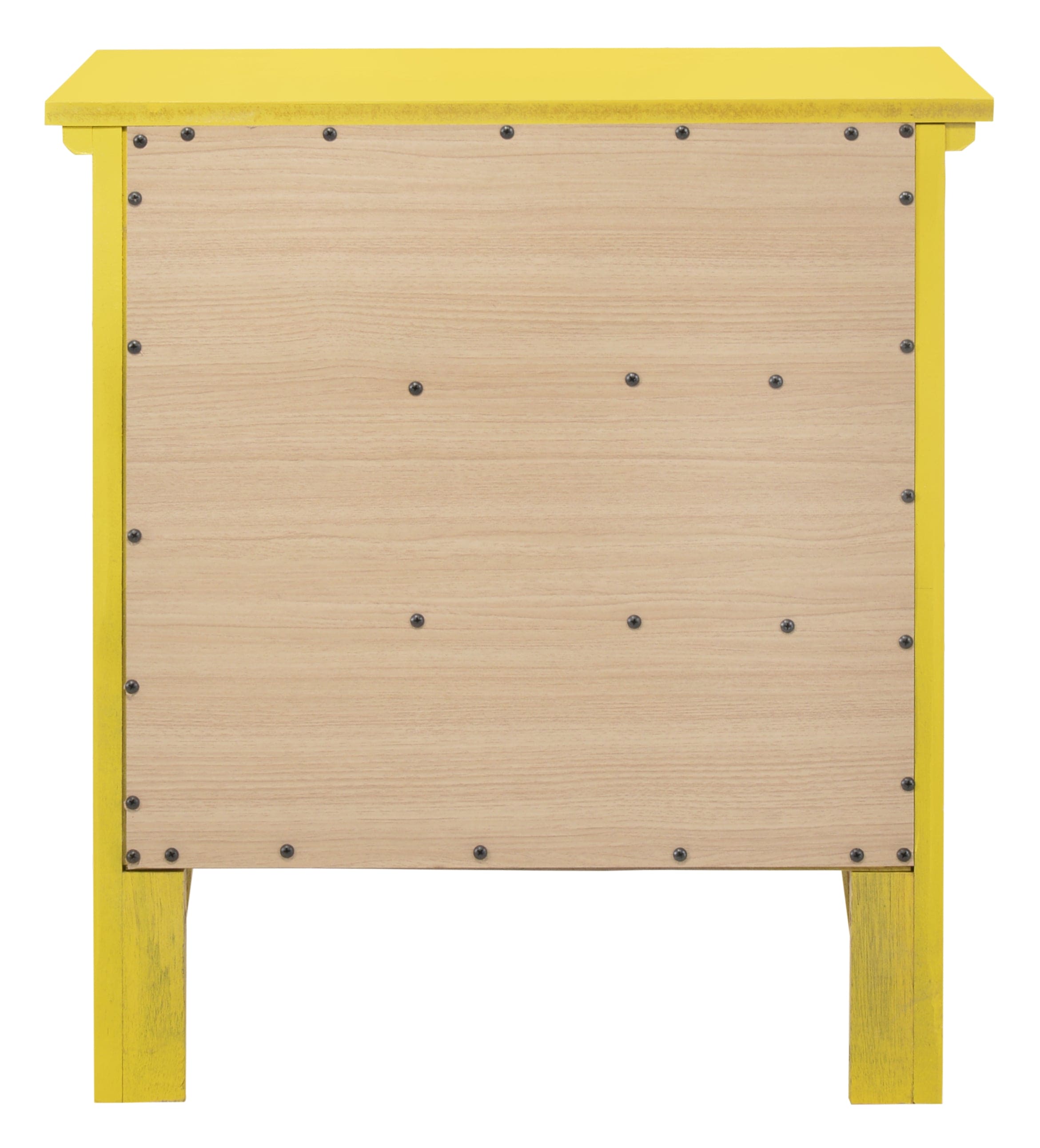 Glory Furniture Hammond G5402-N 3 Drawer Nightstand , Yellow