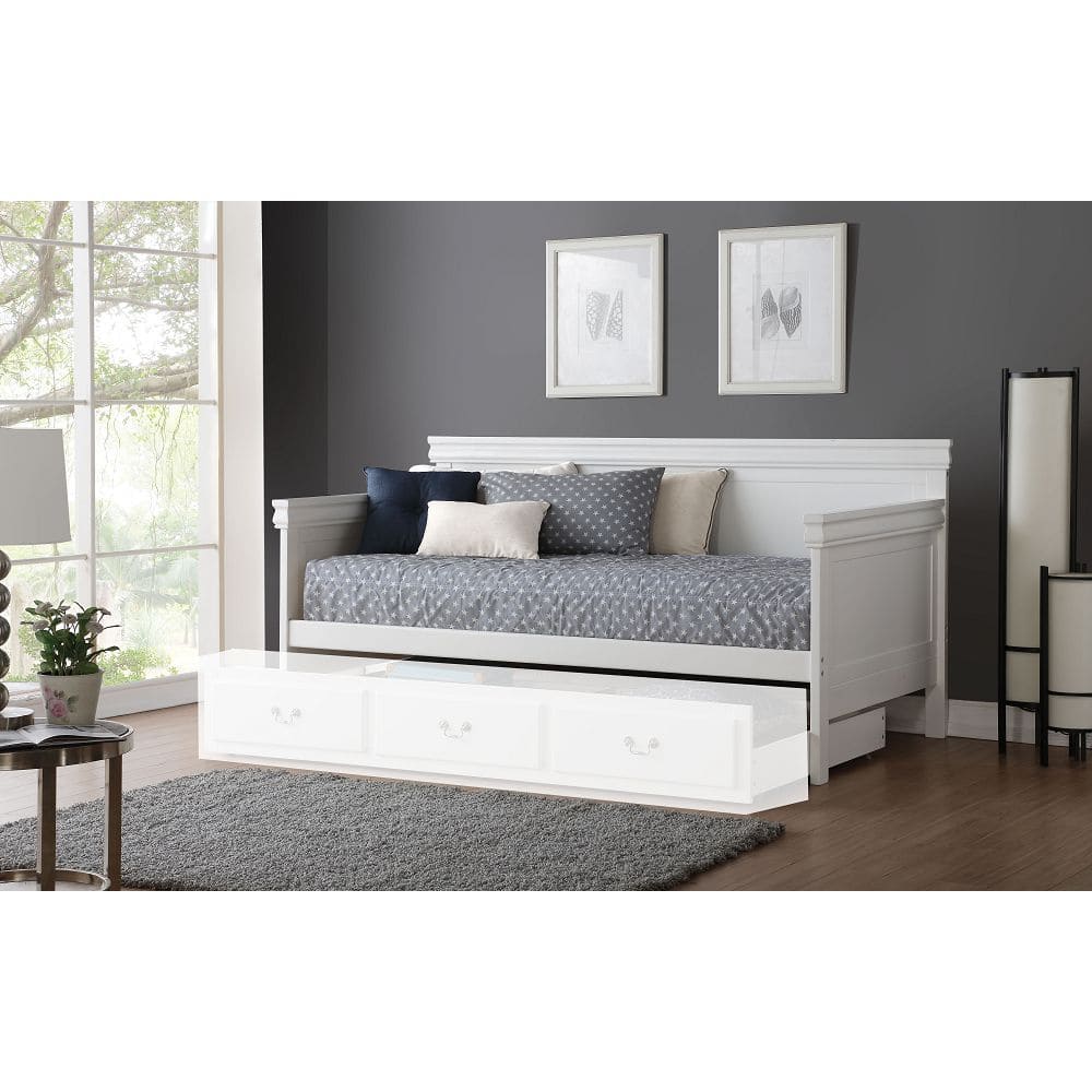 ACME Bailee Daybed (Twin Size) in White 39100  (trundle is sold separately)