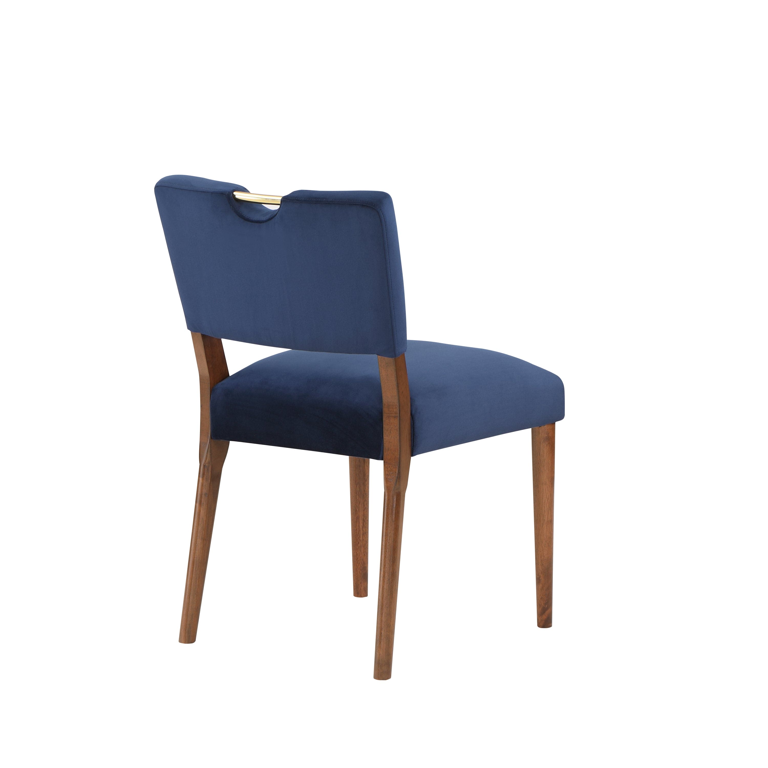 Bryson Navy Blue Velvet Dining Chair - Set of 2