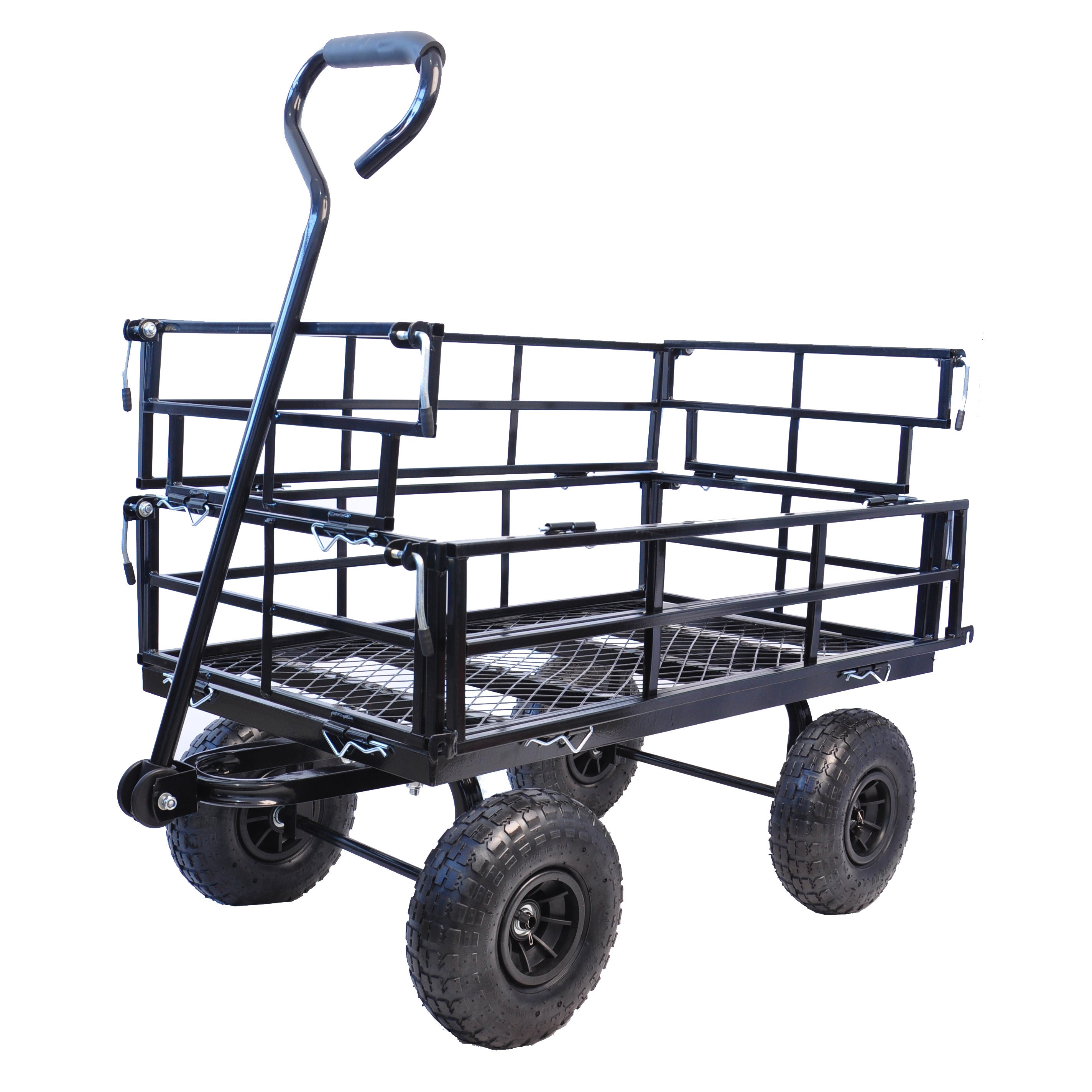 Wagon Cart Garden cart trucks make it easier to transport firewood