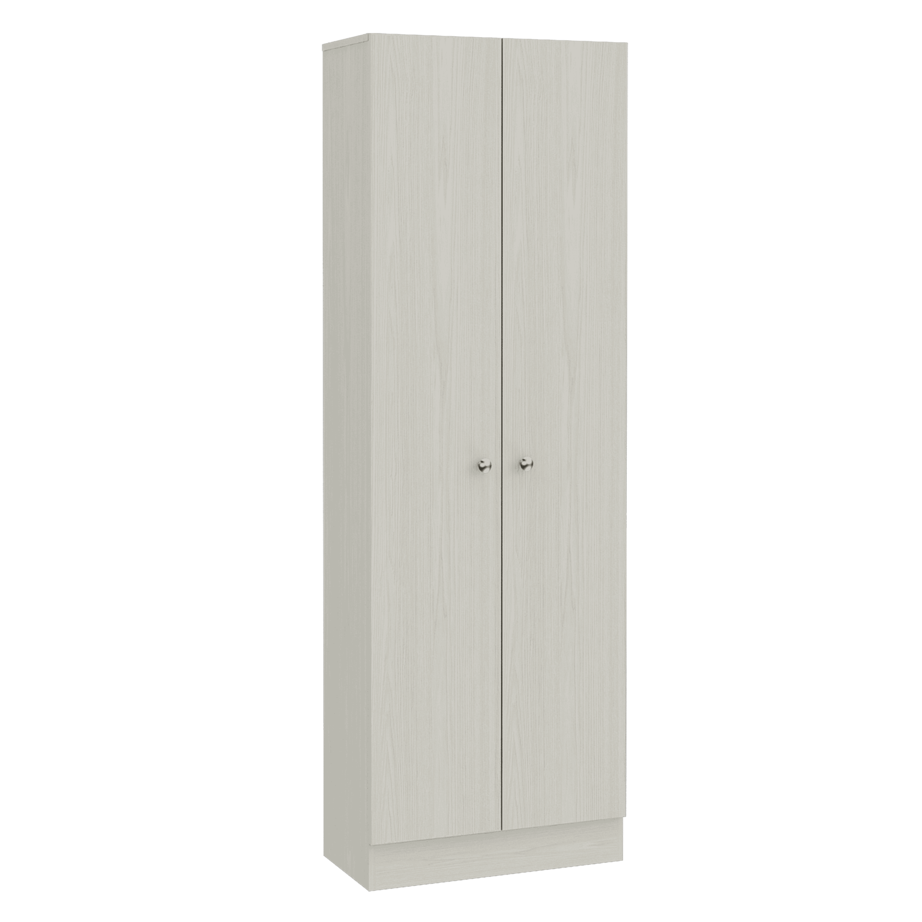 Storage Cabinet Pipestone, Double Door, Pearl Finish