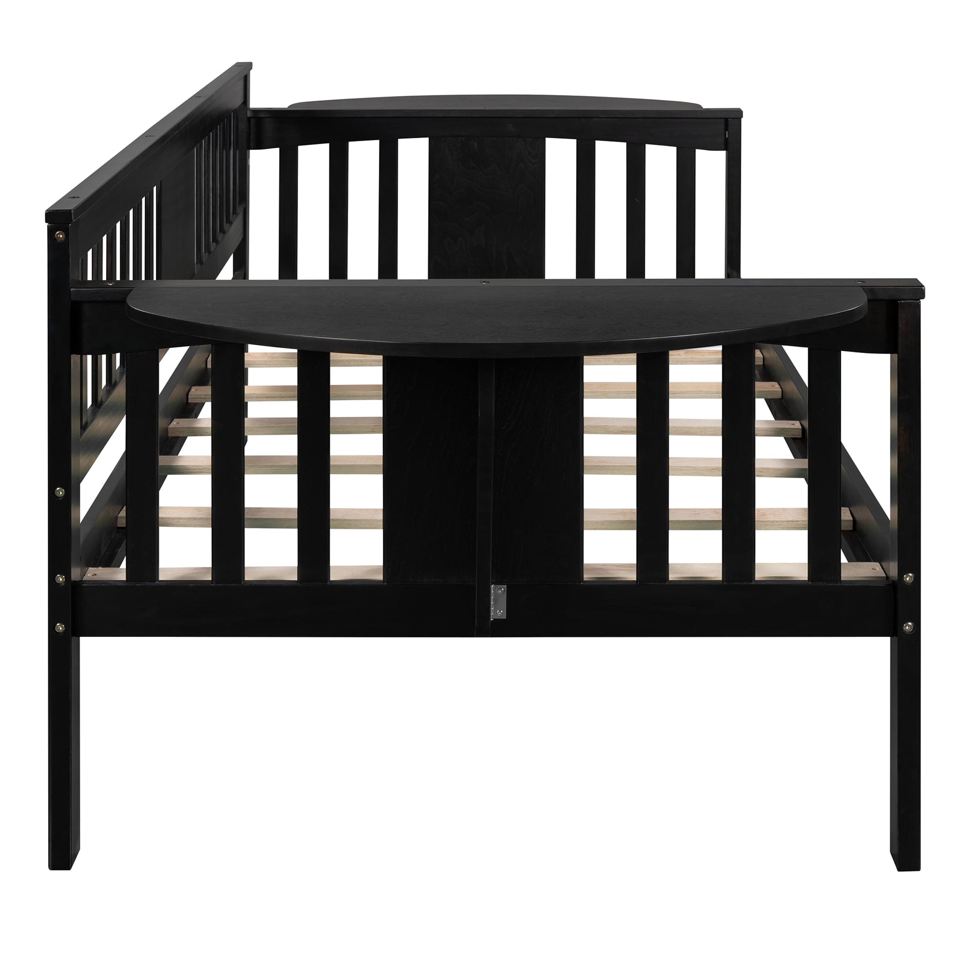 Twin size Daybed, Wood Slat Support, Espresso