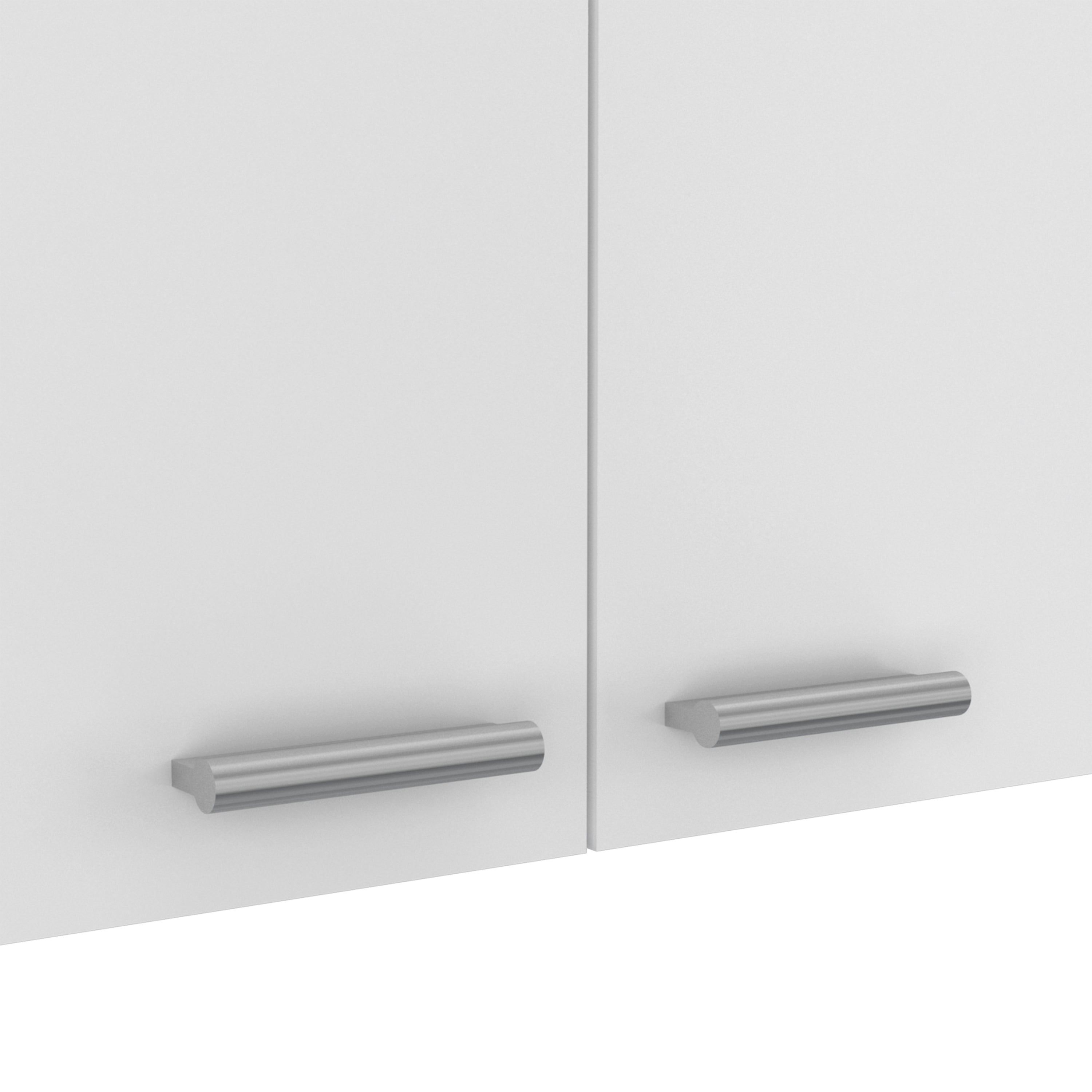 Wall Cabinet Ontario, Double Door, White Finish