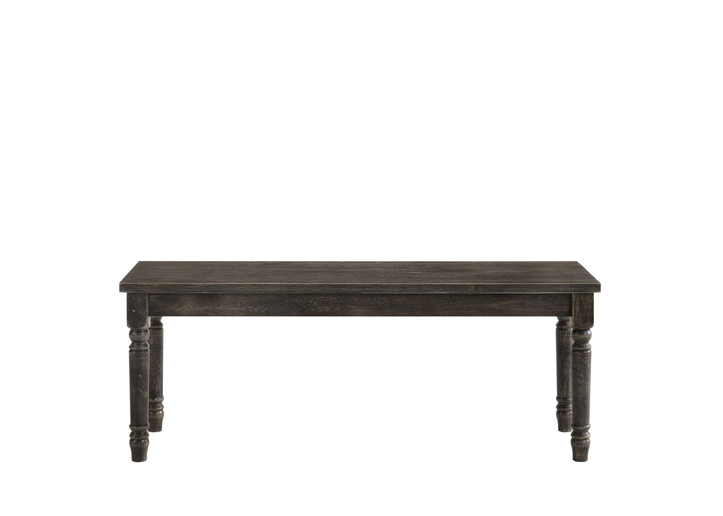 ACME Claudia II Bench in Weathered Gray 71883