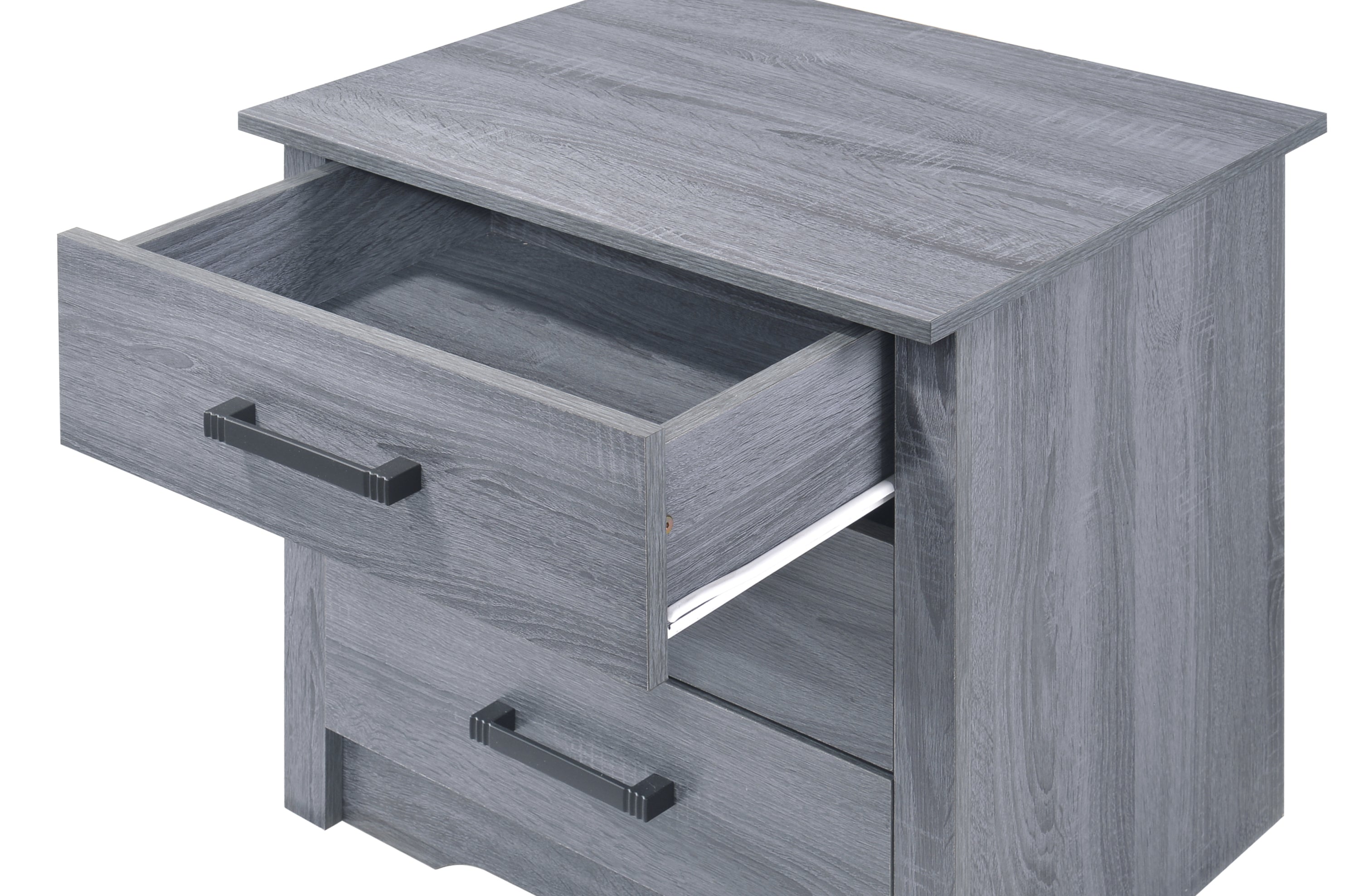 Glory Furniture Hudson G026-N RTA  Nightstand , Gray