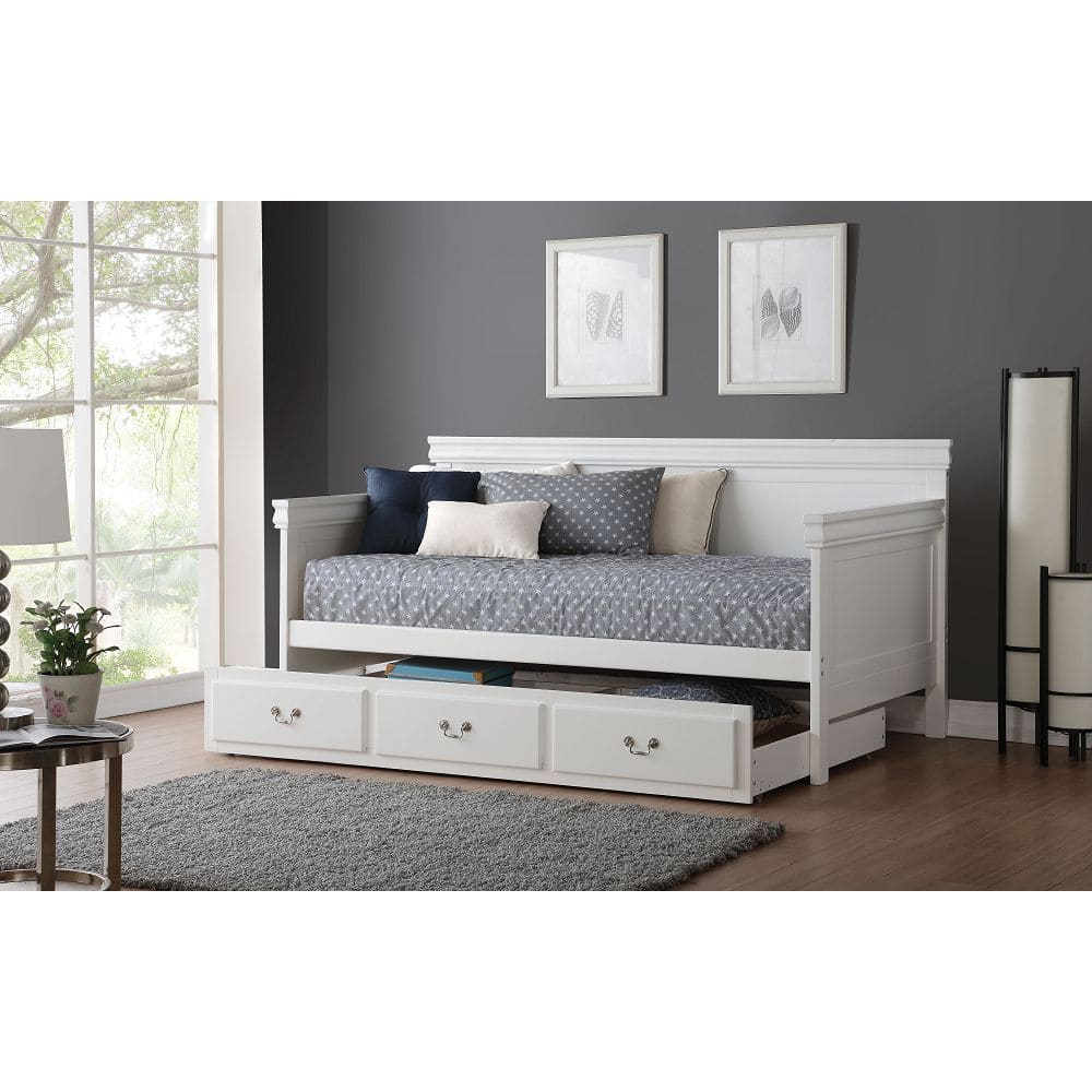 ACME Bailee Daybed (Twin Size) in White 39100  (trundle is sold separately)