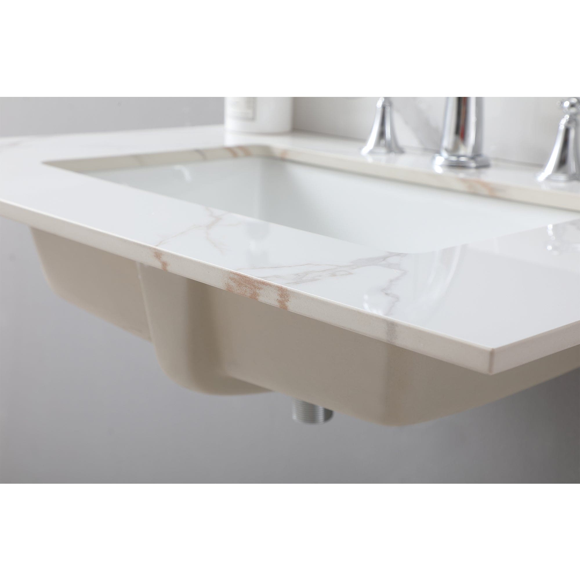 Montary 31inch bathroom stone vanity top carrara gold color