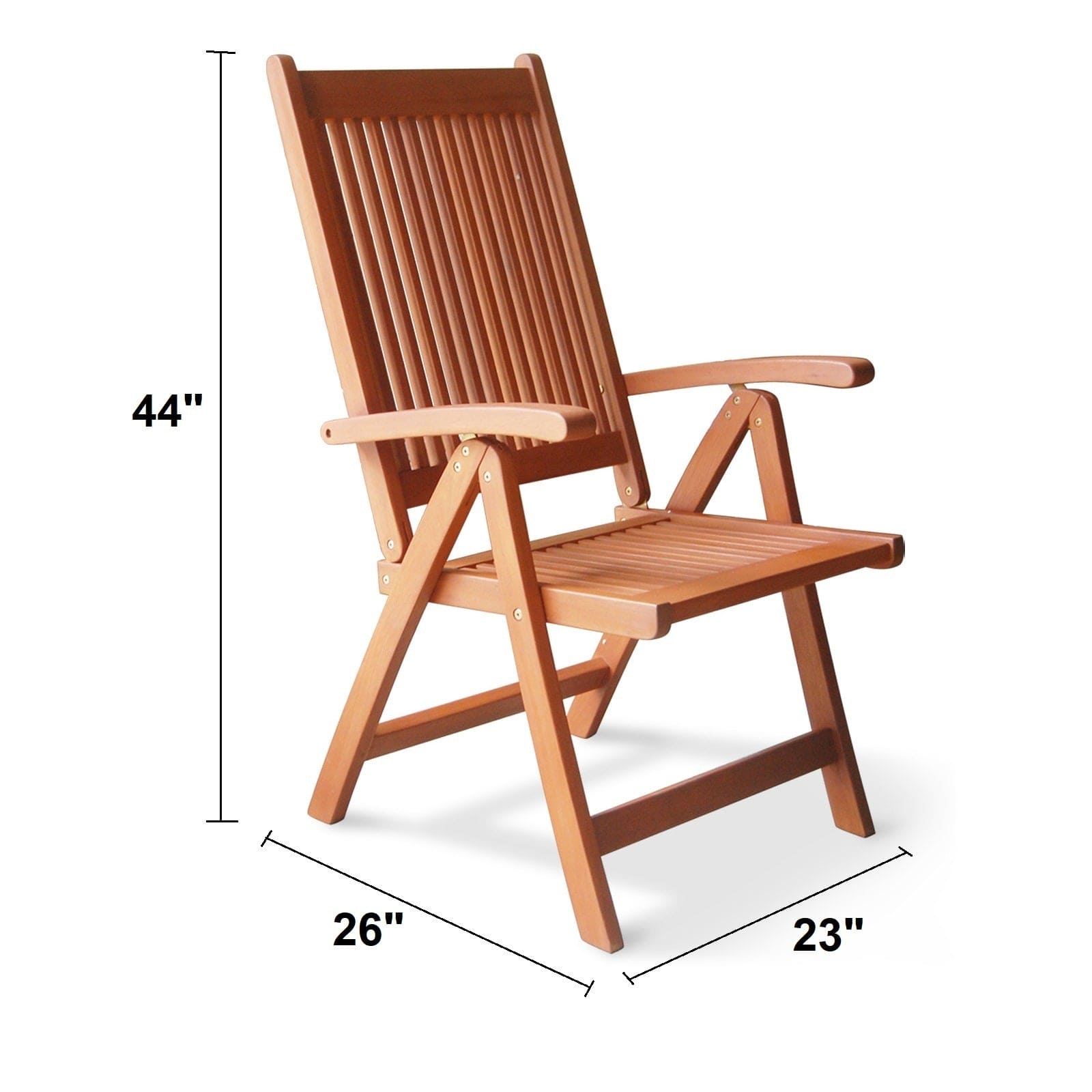 Malibu Outdoor 5-Position Reclining Chair