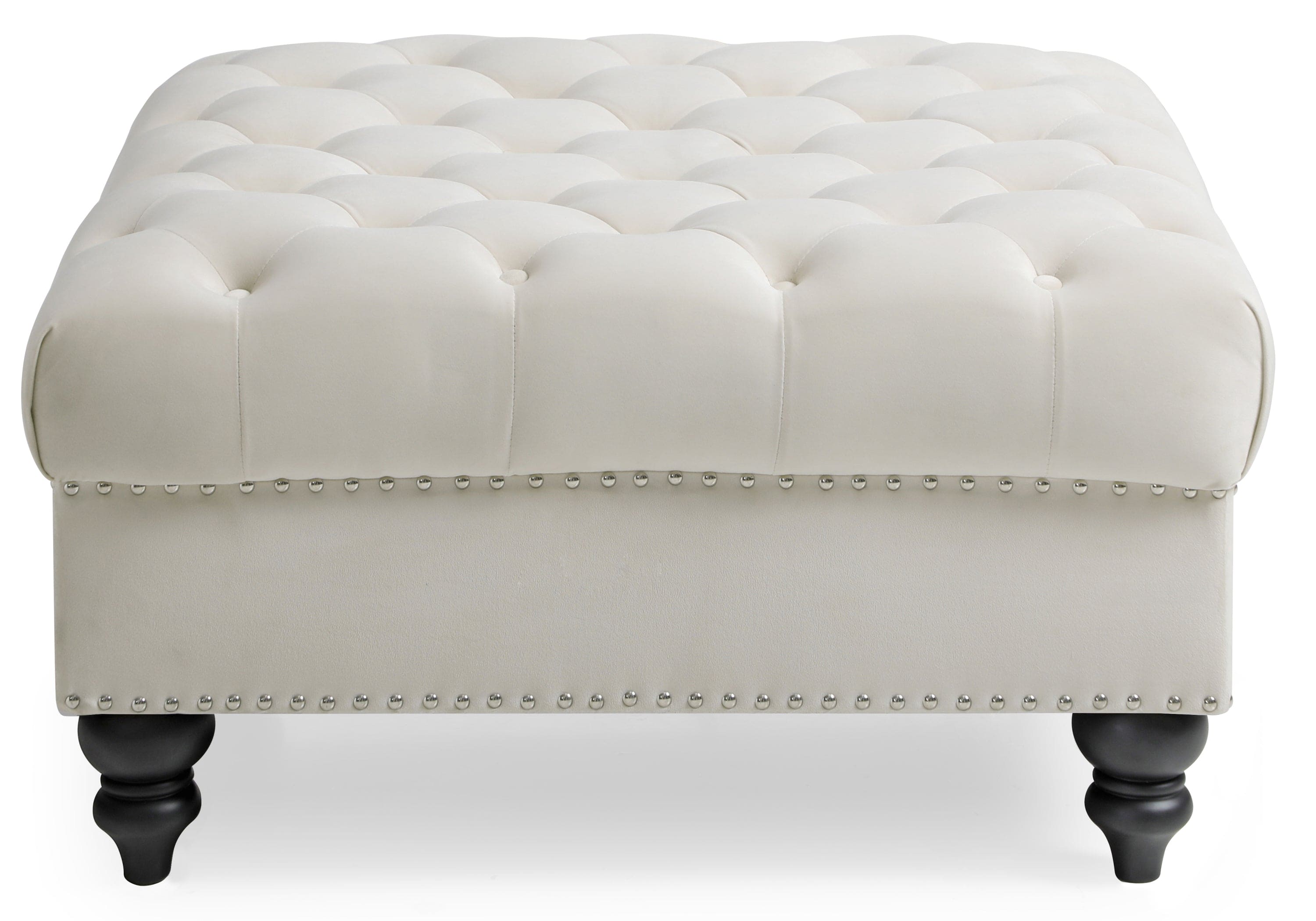 Glory Furniture Nola G0357-O Ottoman , IVORY