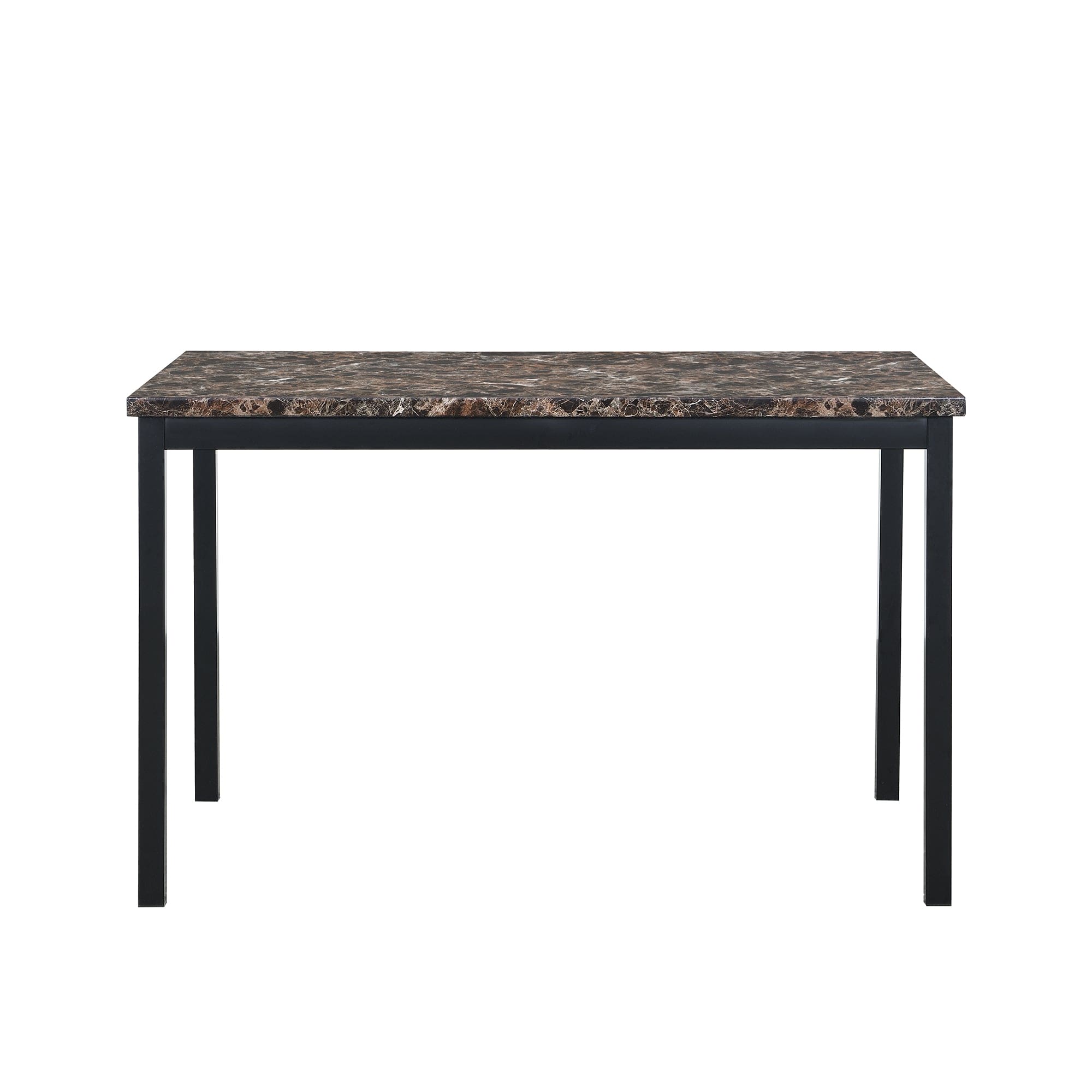 Faux Marble Top  metal frame dinette table