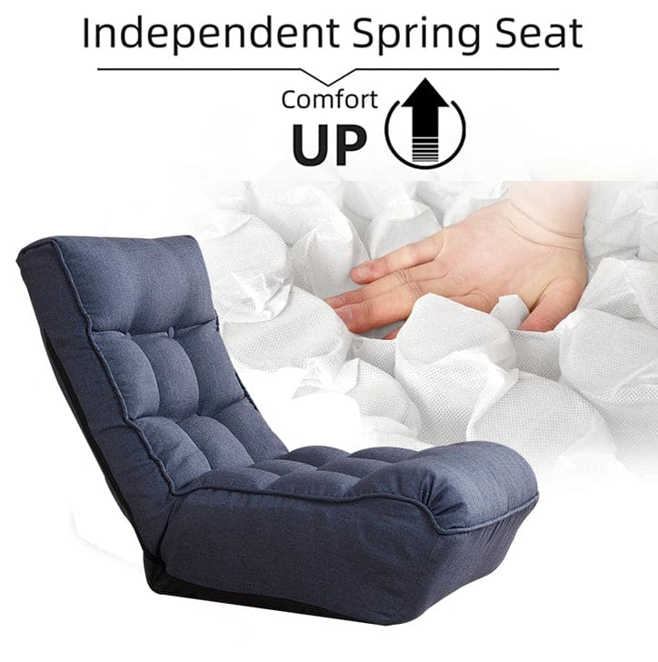 Single sofa reclining chair Japanese chair lazy sofa tatami balcony reclining chair leisure sofa adjustable chair