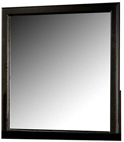 ACME Louis Philippe III Mirror in Black 19504