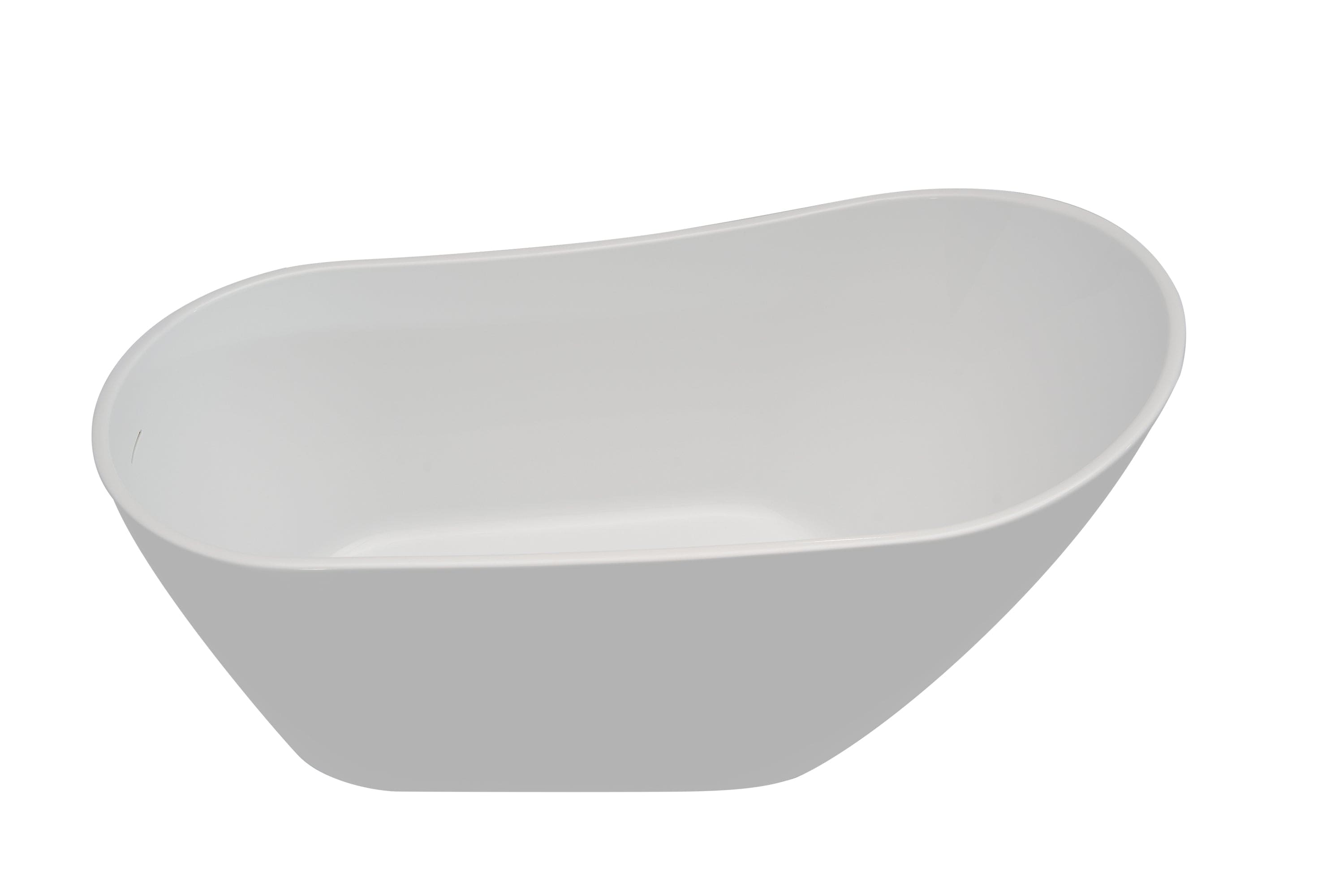 Acrylic Freestanding Soaking Bathtub-55 white