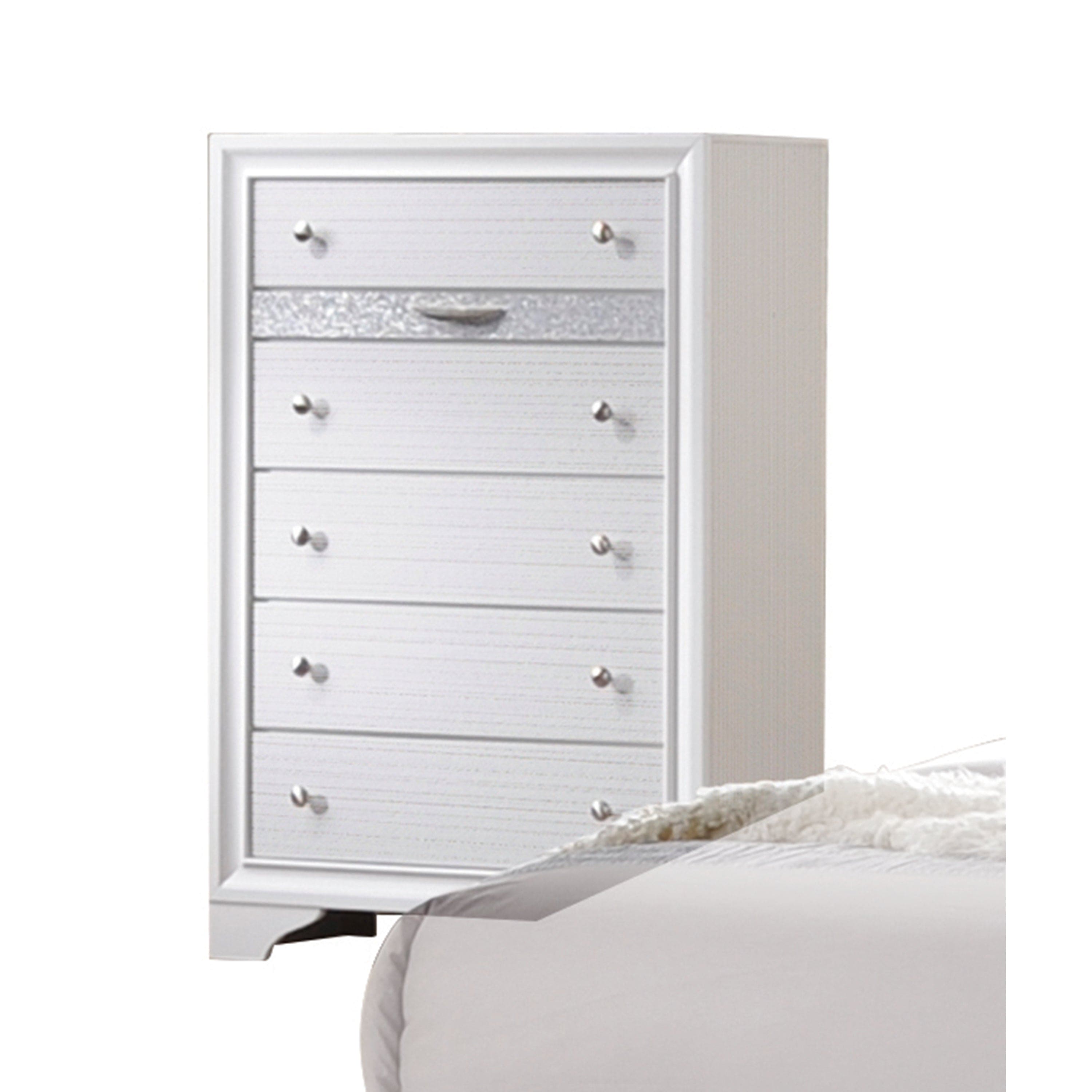 ACME Naima Chest in White 25776