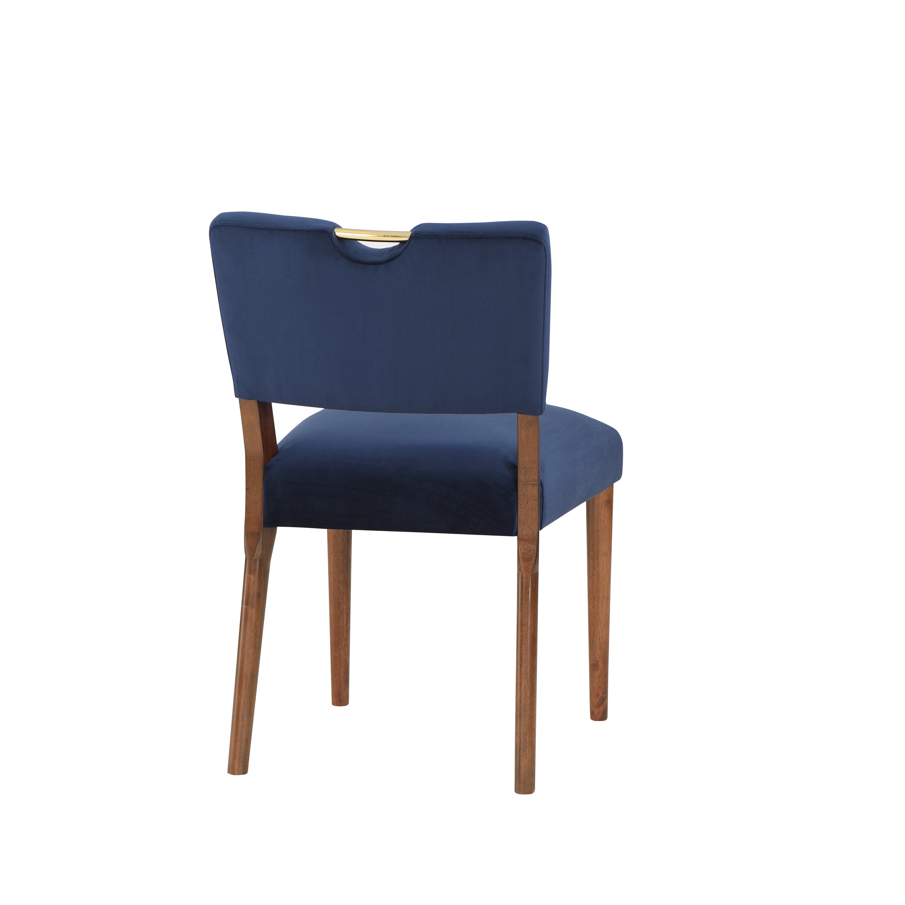 Bryson Navy Blue Velvet Dining Chair - Set of 2