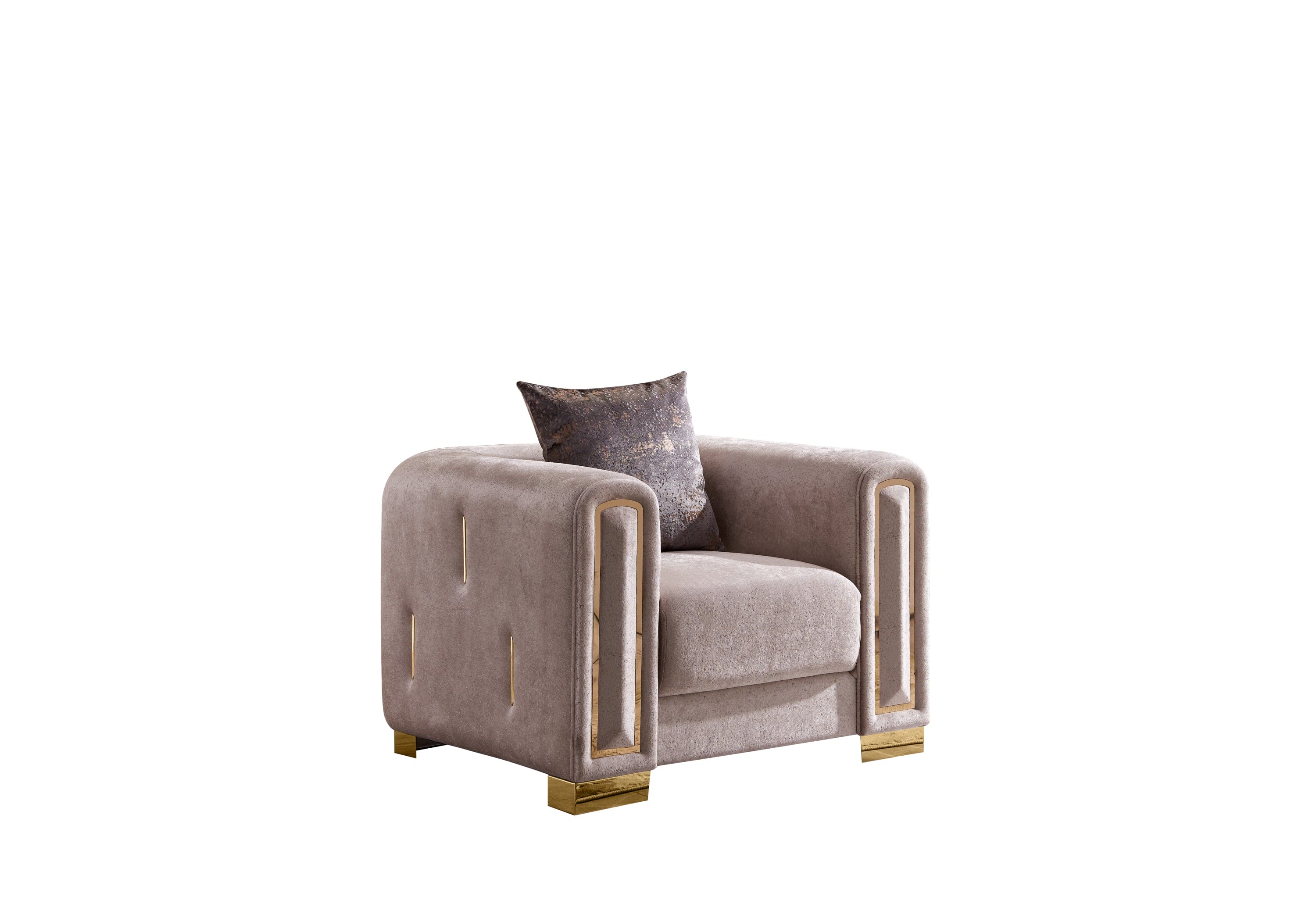 Impreza Modern Style Chair in Beige