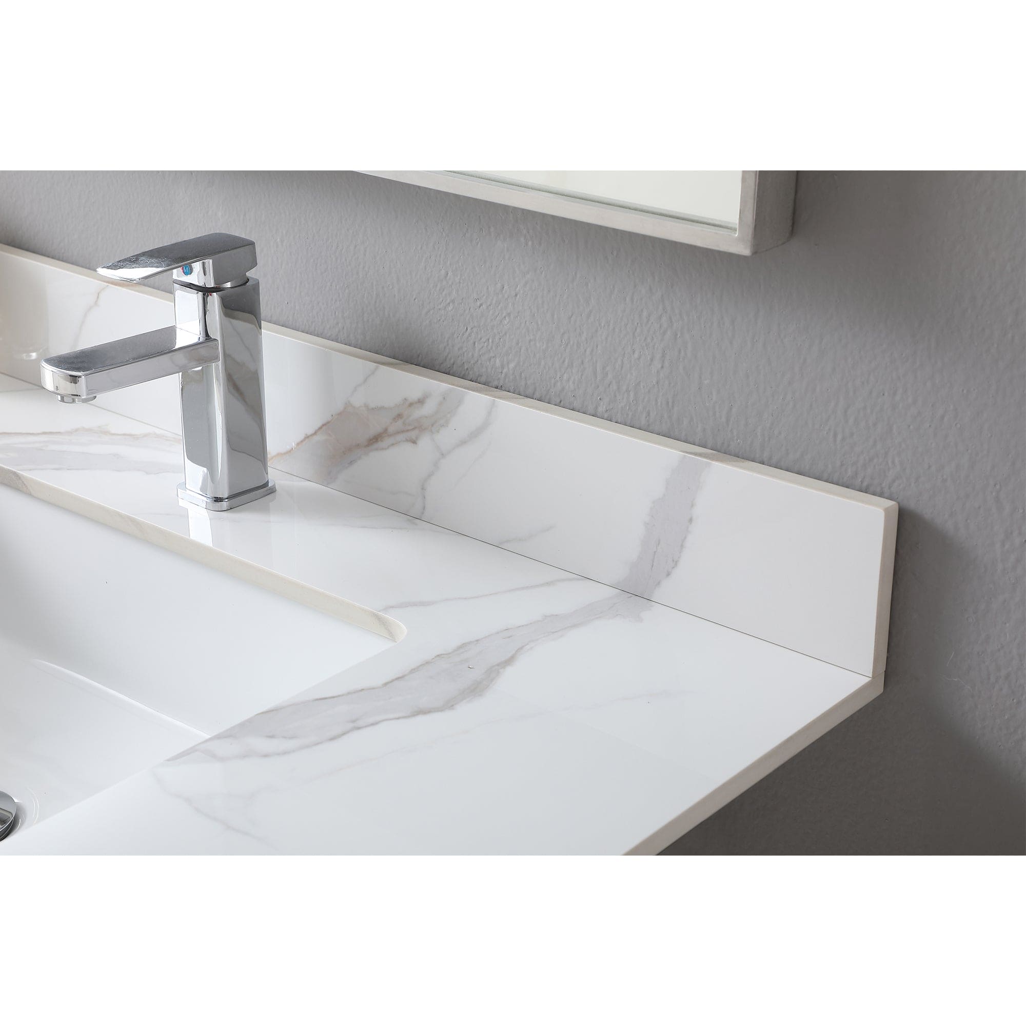 Montary 37inch bathroom vanity top stone carrara gold