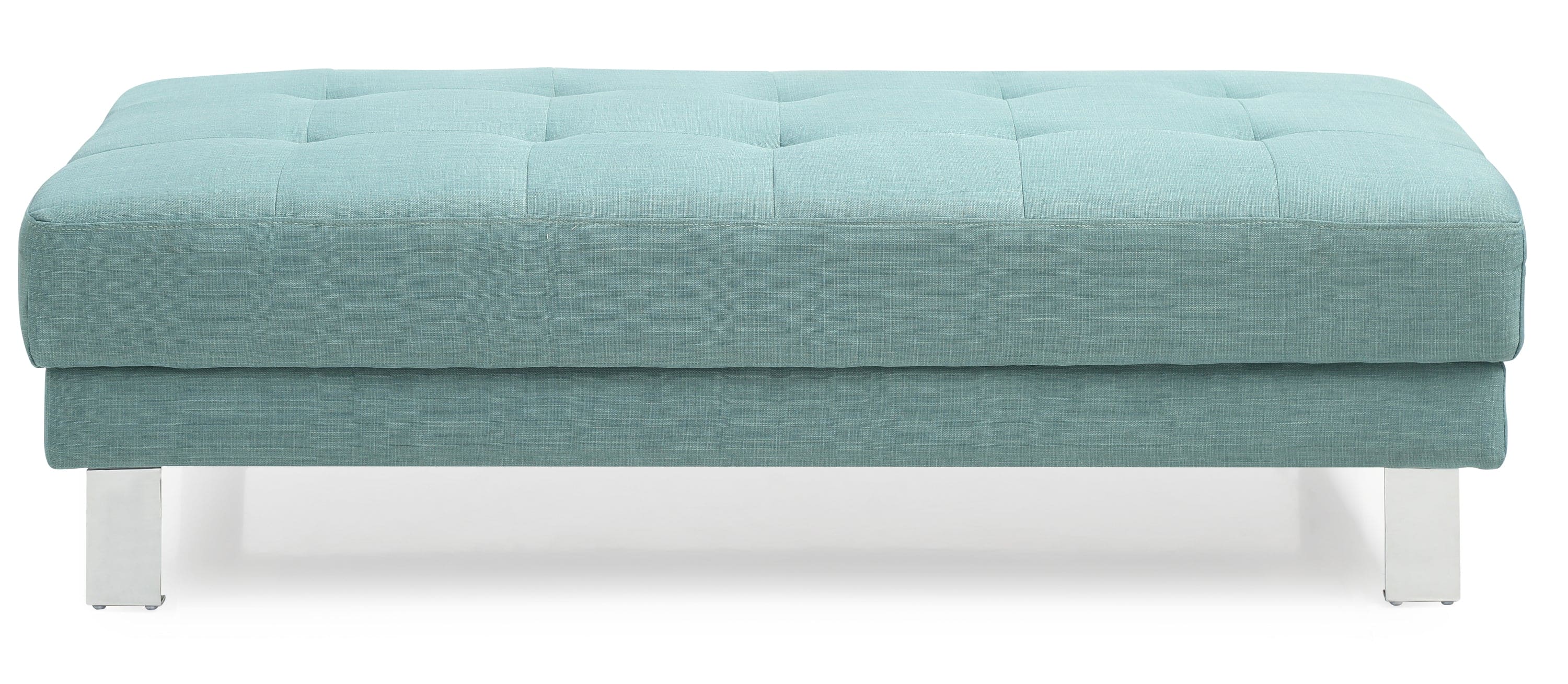 Glory Furniture Riveredge G453-O Milan Ottoman , TEAL