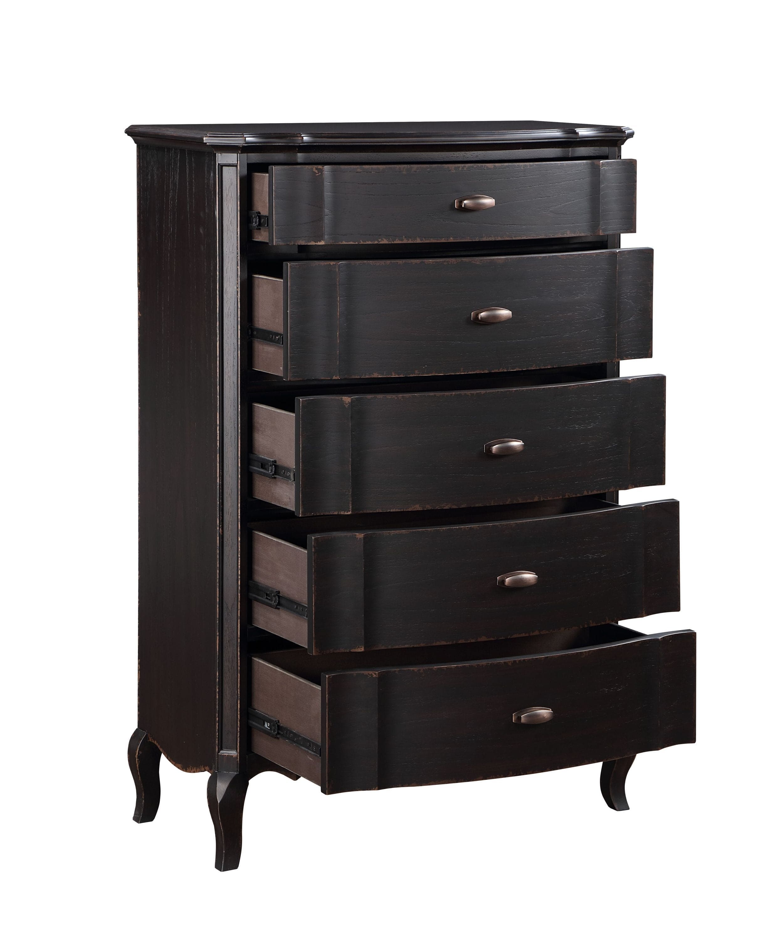 ACME Chelmsford Chest, Black Antique Finish BD02300