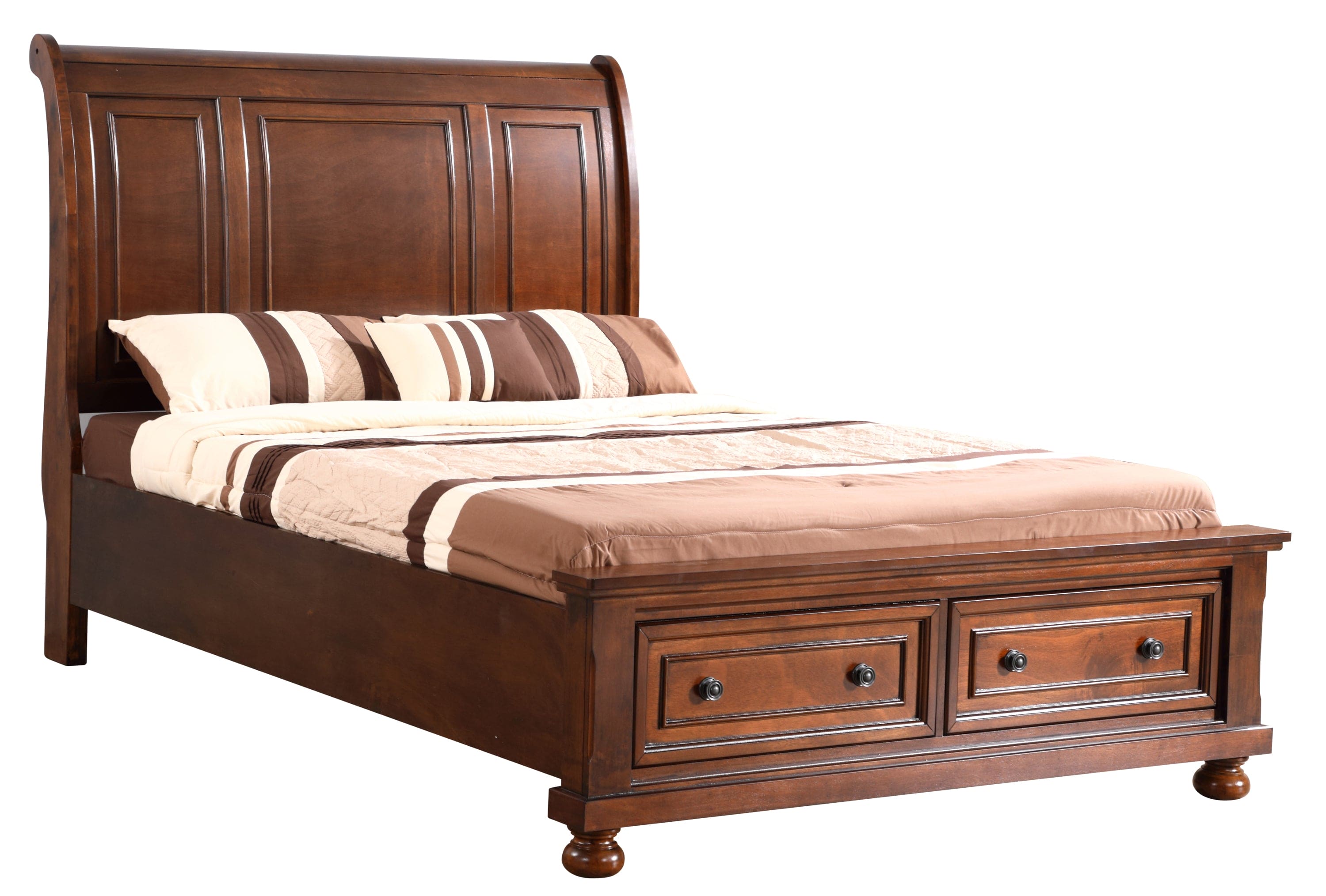 Glory Furniture Meade G8900A-FB Full Bed (  Boxes) , Cherry