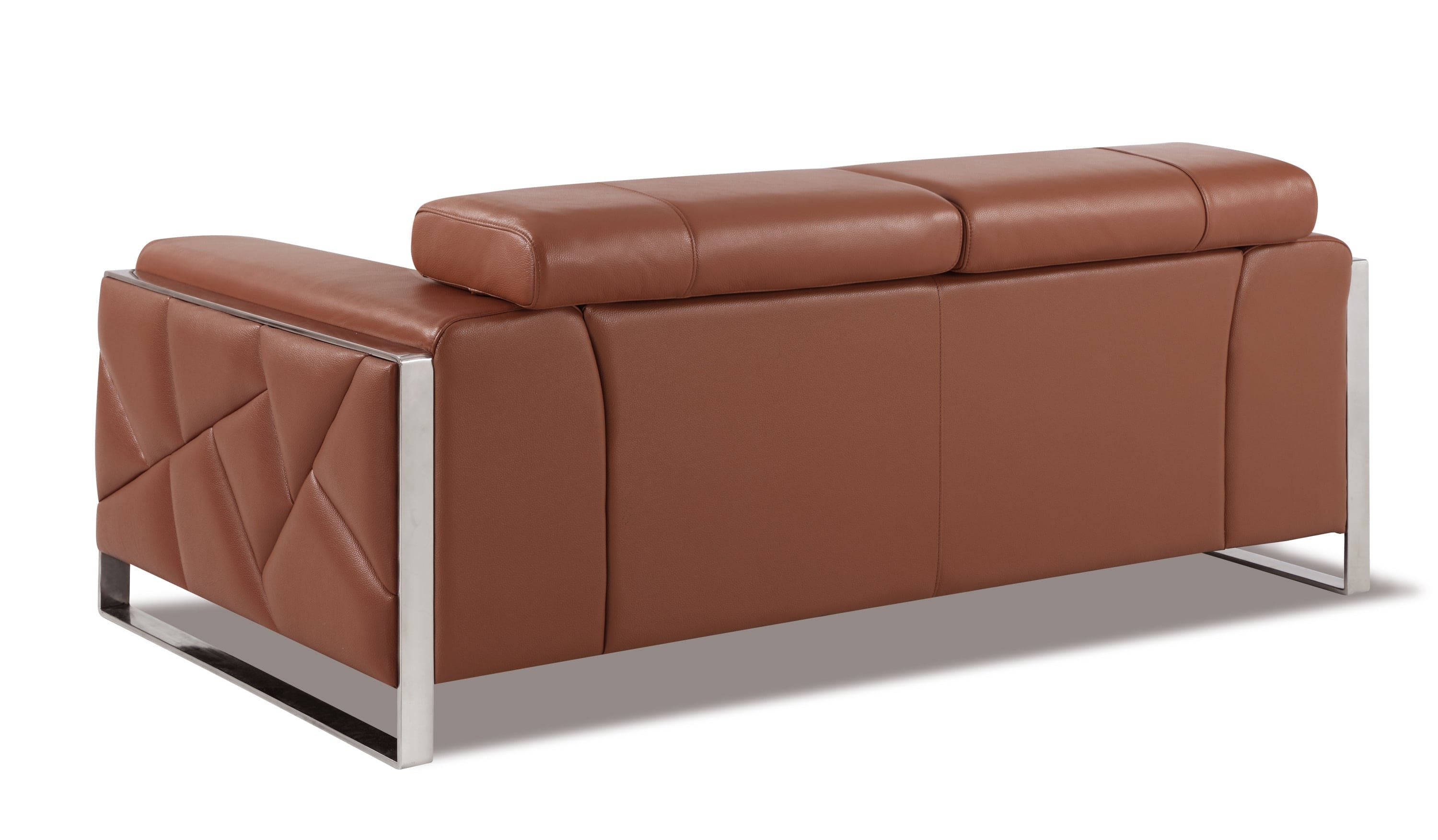 Global United Top Grain Italian Leather  Loveseat