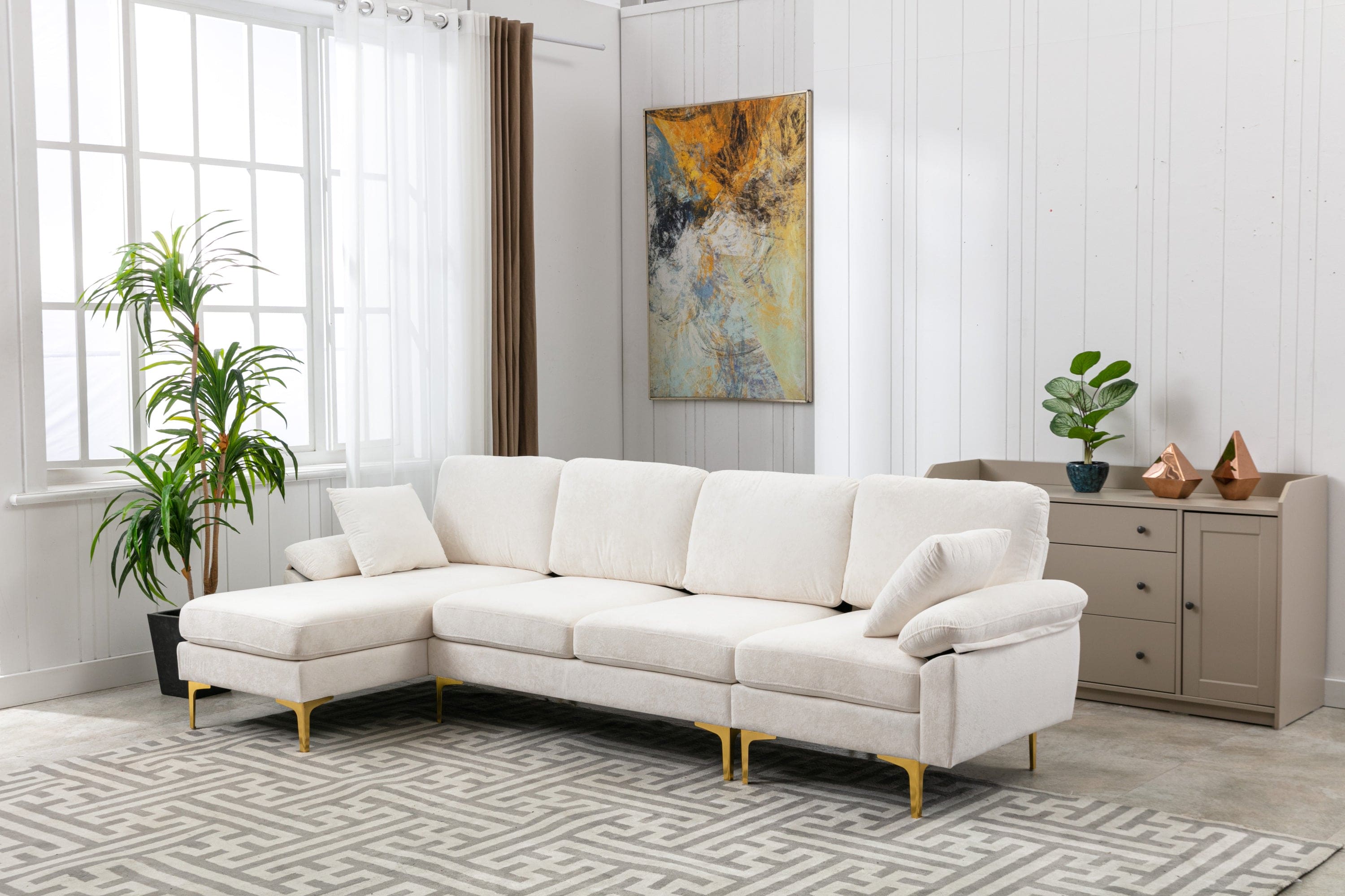 COOLMORE Accent sofa /Living room sofa sectional  sofa