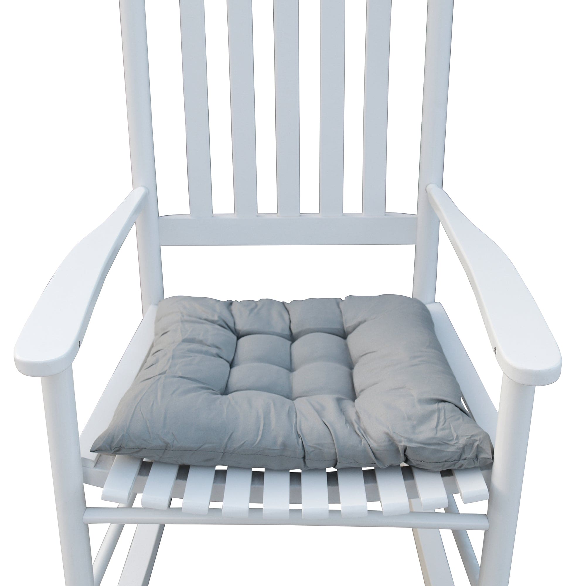 wooden porch rocker chair  WHITE