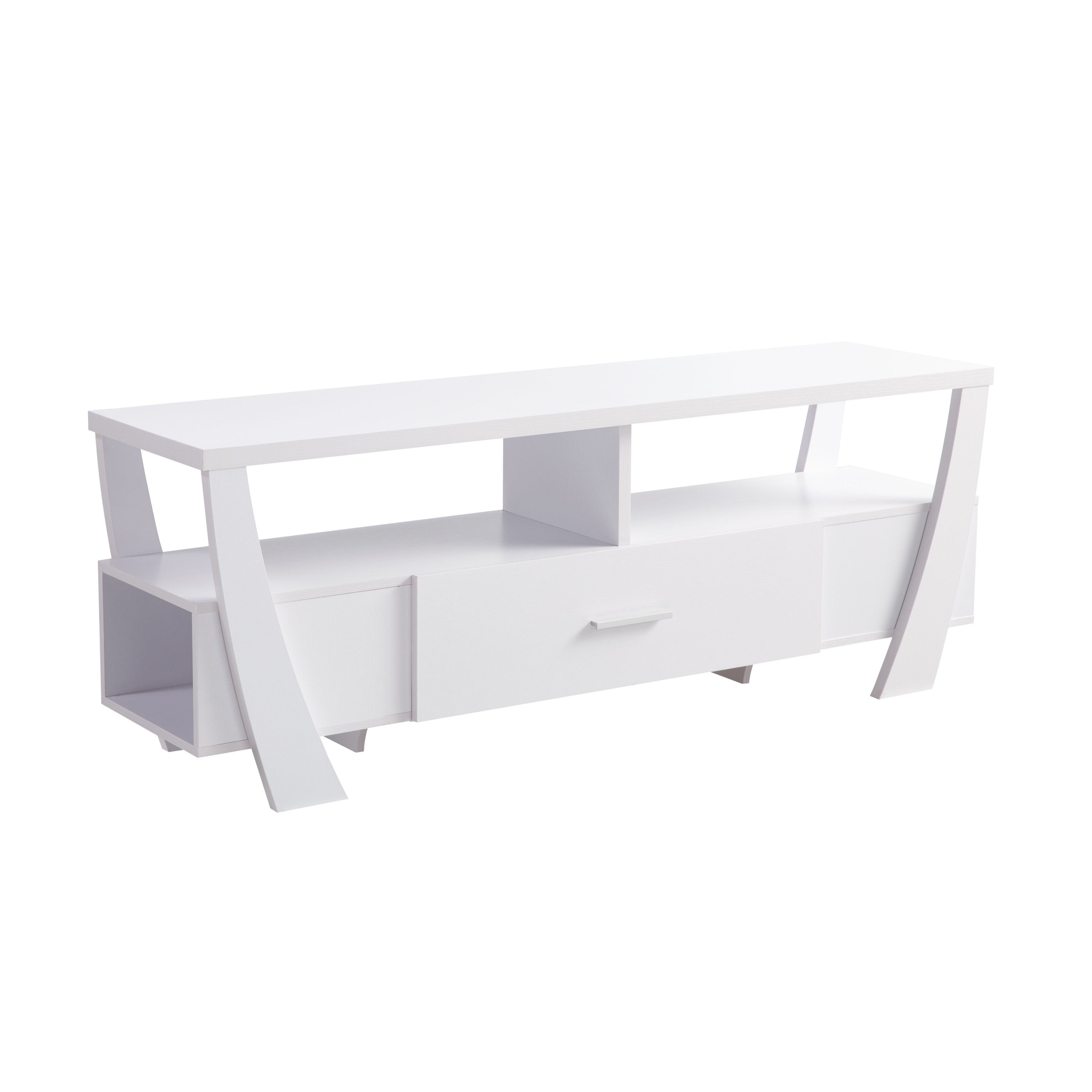 ID USA  223065 TV Stand White