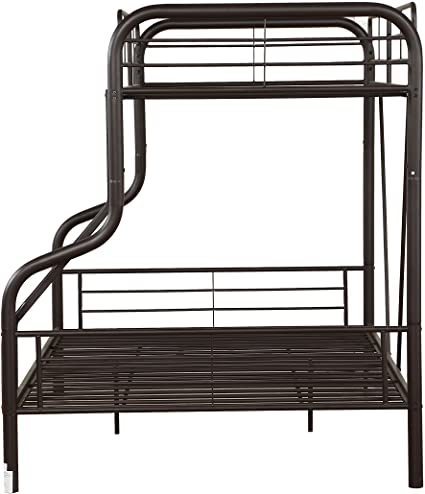 ACME Cairo Bunk Bed (Twin/Full) in Sandy Black 37610