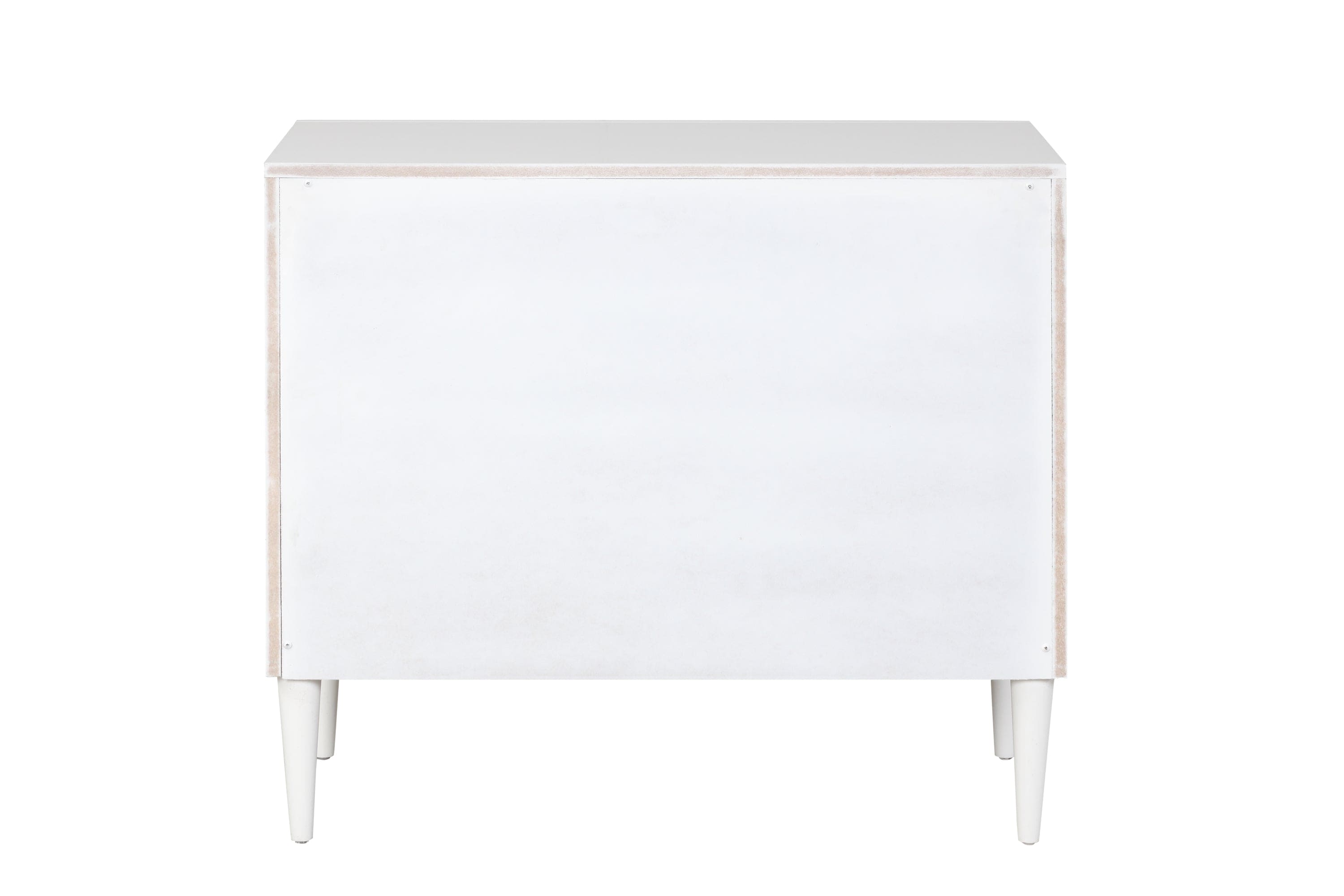 ACME Dubni Accent Table in White & Black Finish AC00394