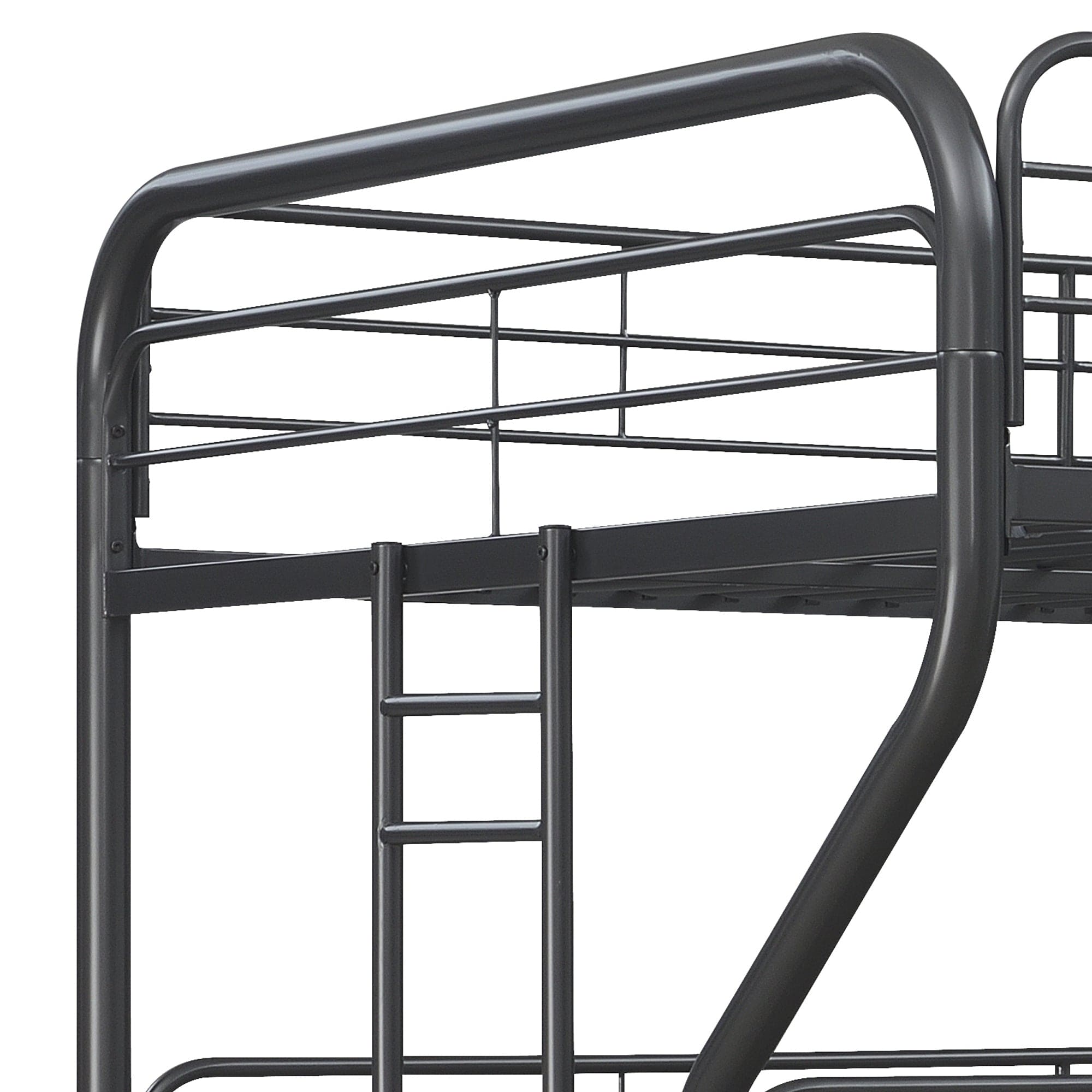 Furniture   Triple Bunk Bed, FULL/Twin/FULL, black