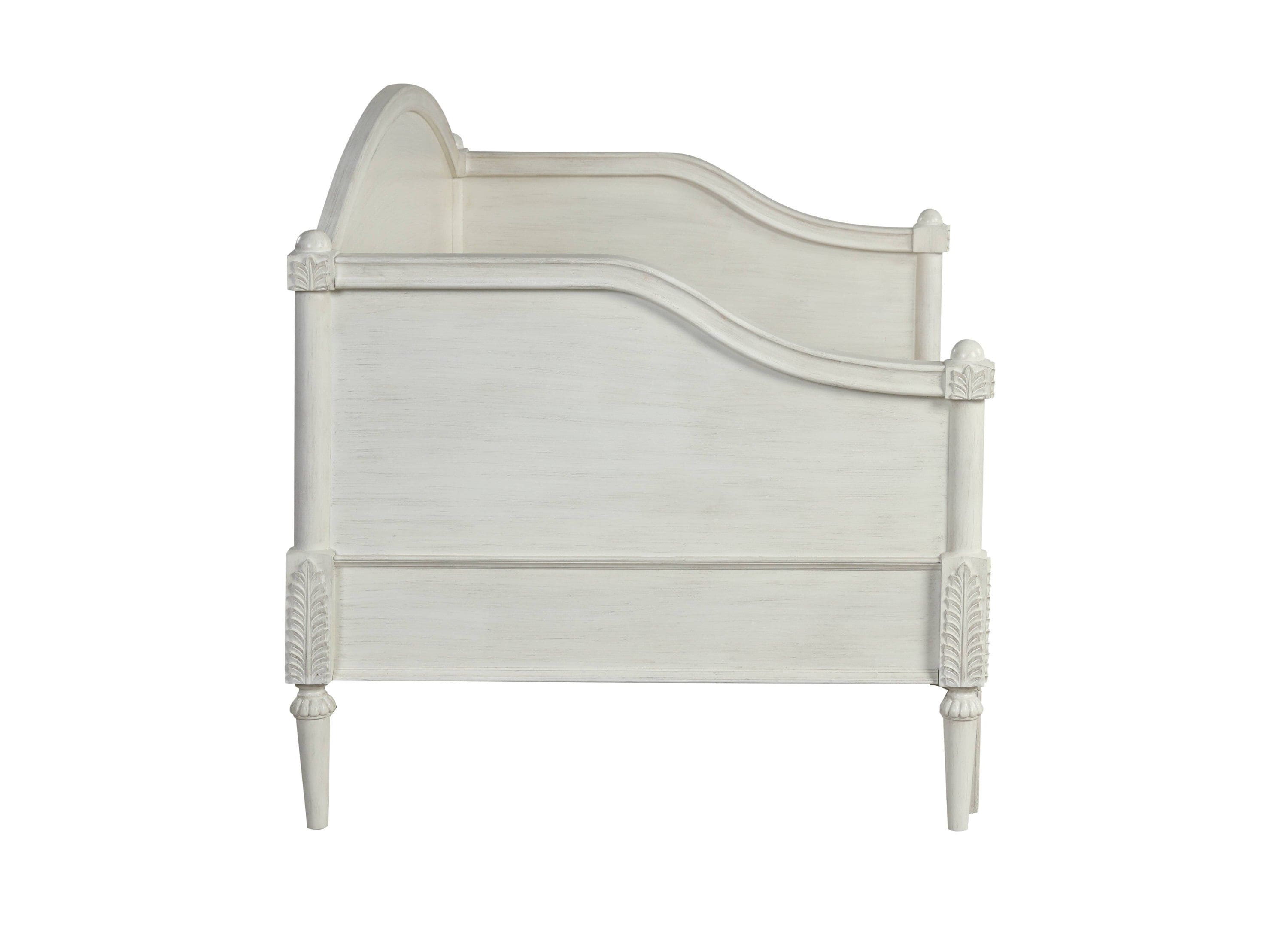 ACME Lucien Full Daybed , Antique White Finish BD01269