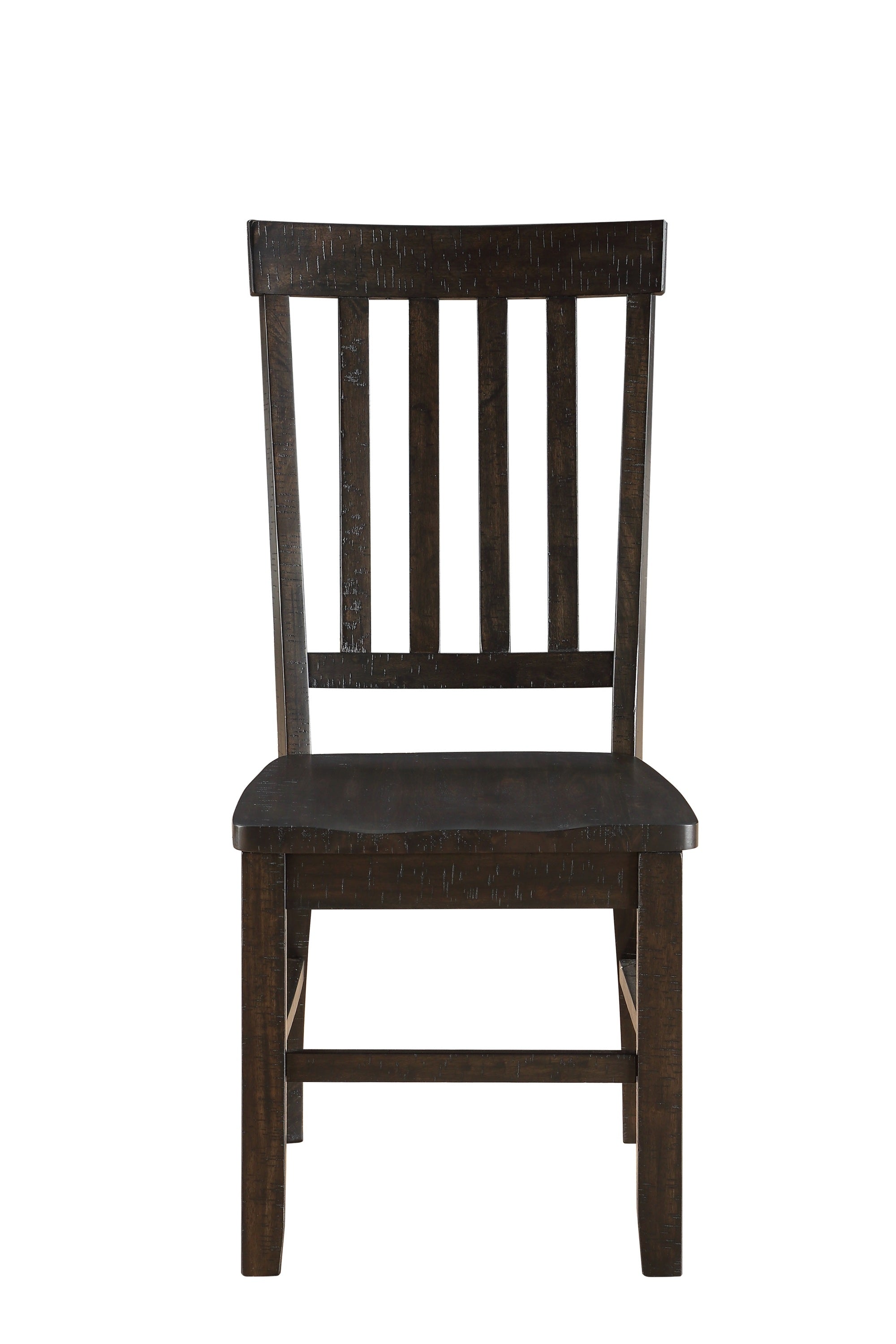 ACME Maisha Side Chair (Set-2) in Rustic Walnut 61032