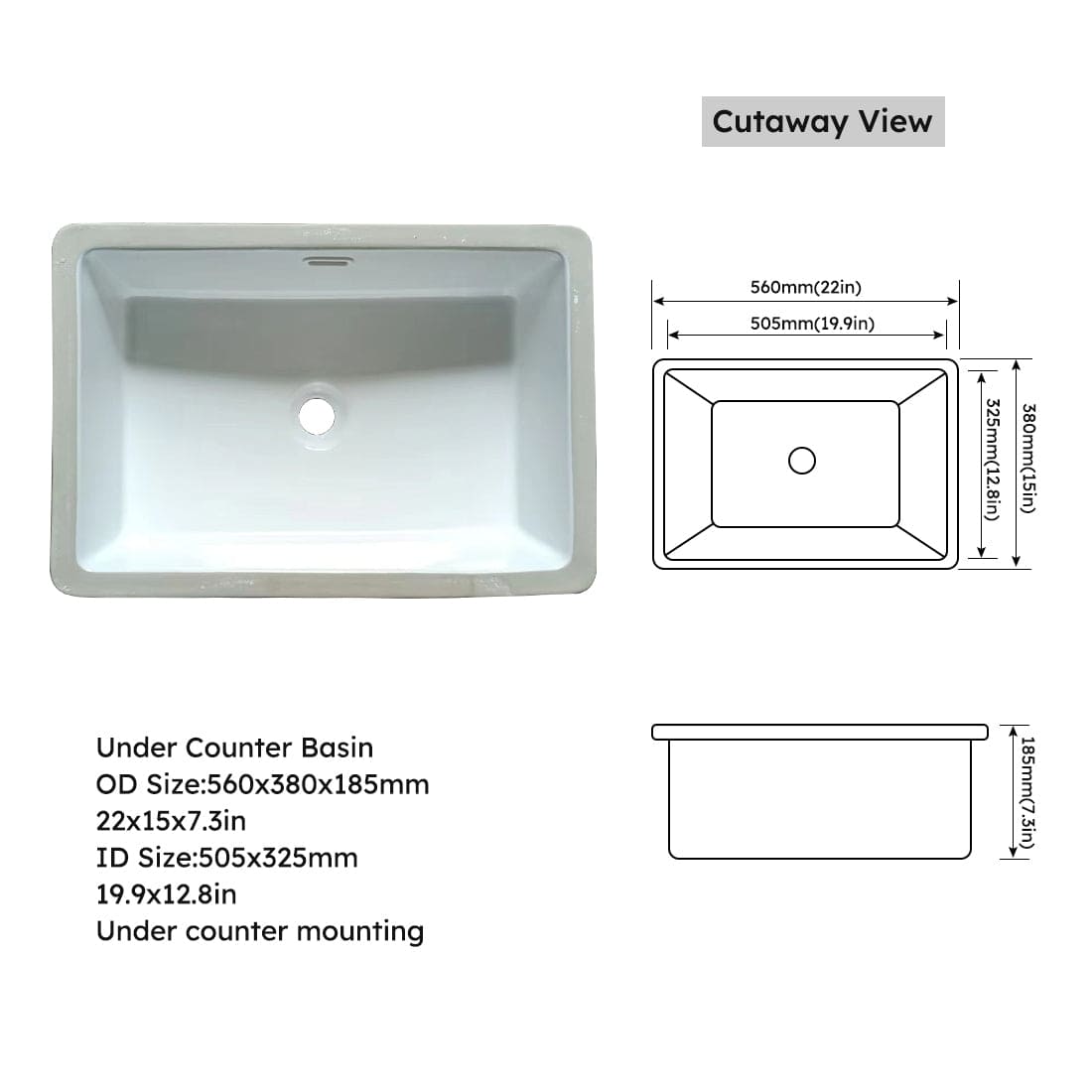 Montary 43x 22 inch bathroom stone vanity carrara gold color sintered stone vanity top with single faucet hole .