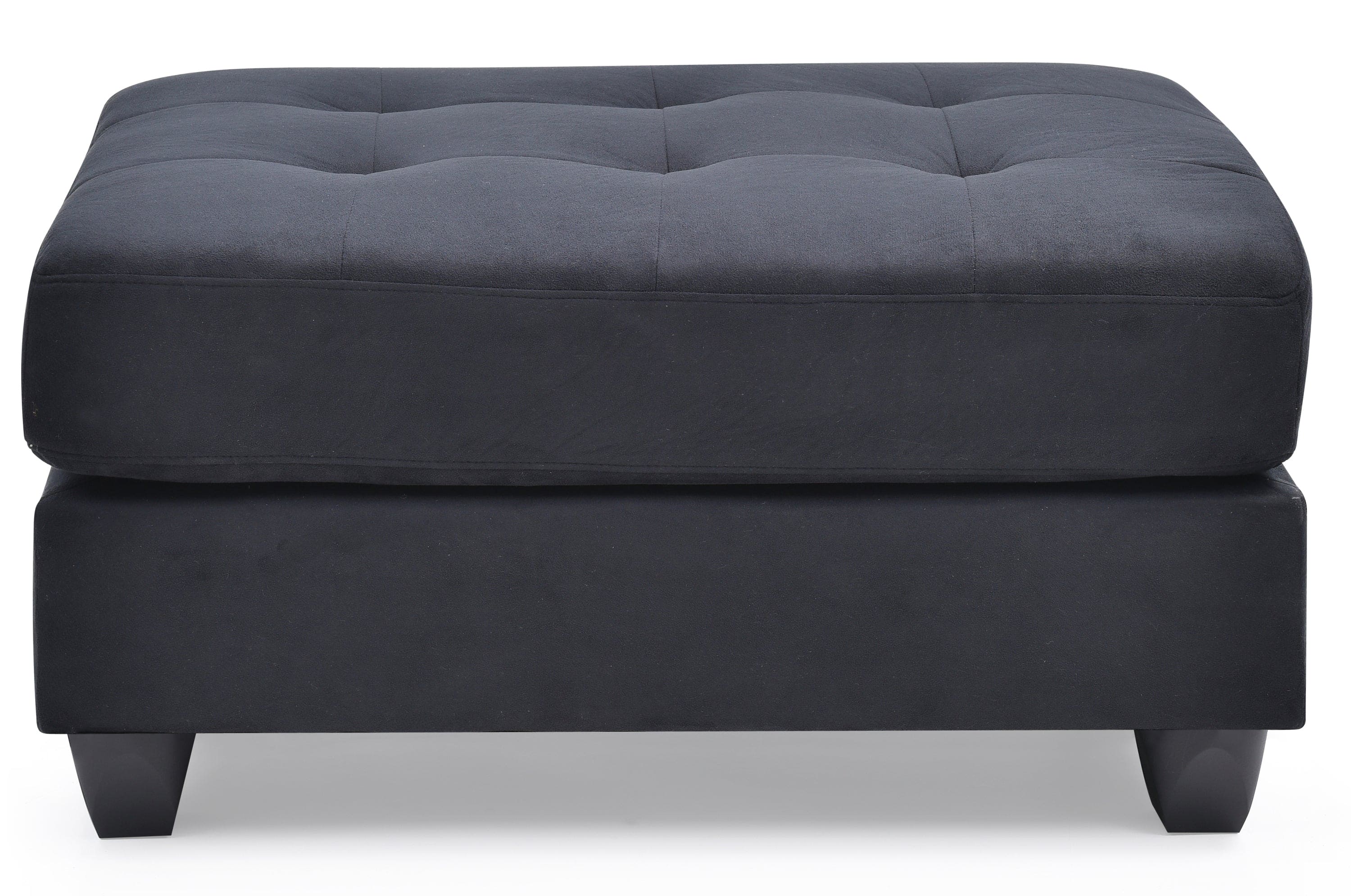 Glory Furniture Malone G635-O Ottoman , BLACK