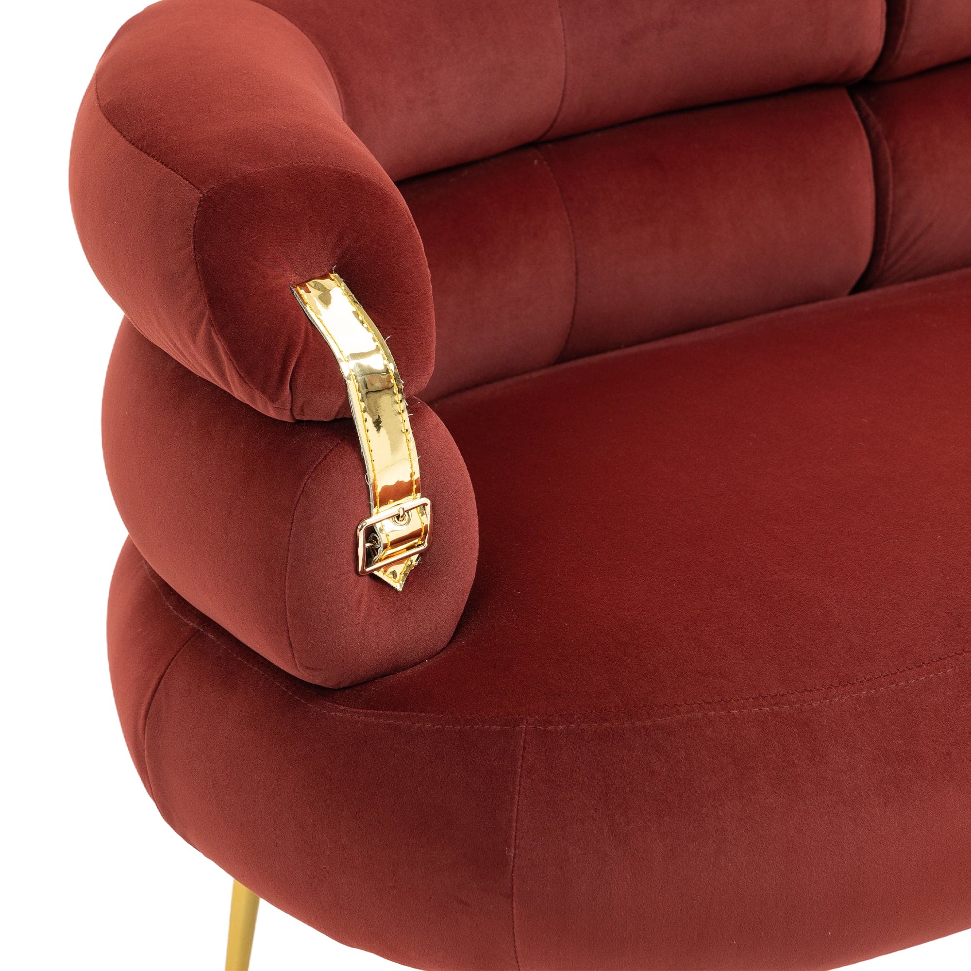 COOLMORE Accent Chair ,leisure chair with Golden feet