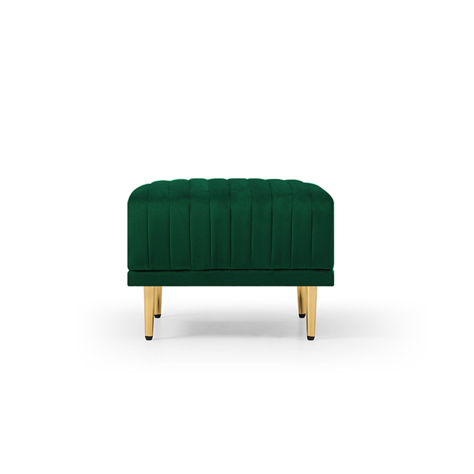 Modern Accent Chair Roll Arm Fabric Chairs, Contemporary Leisure Side Chair, Armchair for Living Room or Bedroom with Metal Legs, Upholstered Single Sofa Club Chair Green