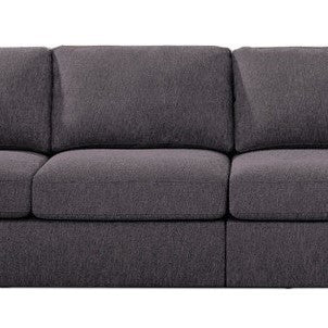 Jules 4 Seater Sofa in Dark Gray Linen