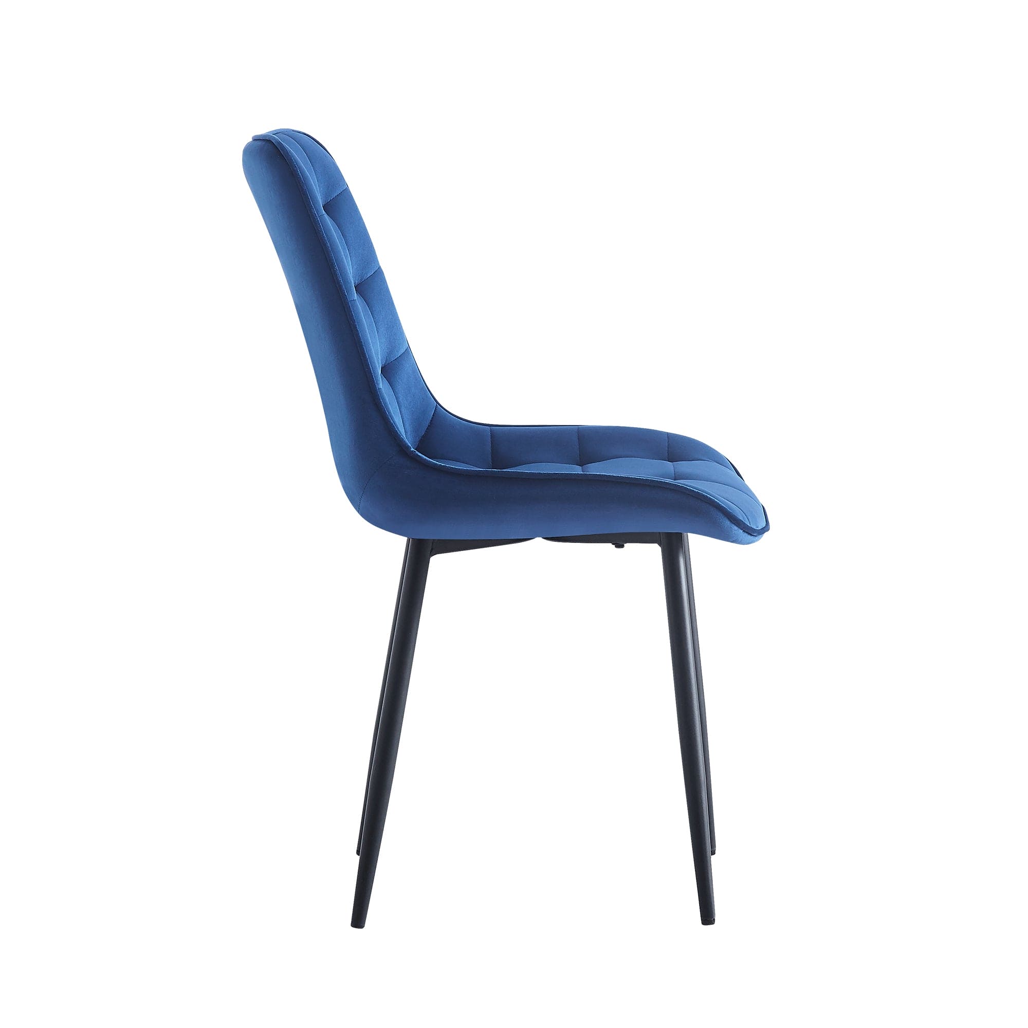 Dining Chair 2PCS（BLUE），Modern style，New technology，Suitable for restaurants, cafes, taverns, offices, living rooms, reception rooms.Simple structure, easy installation.